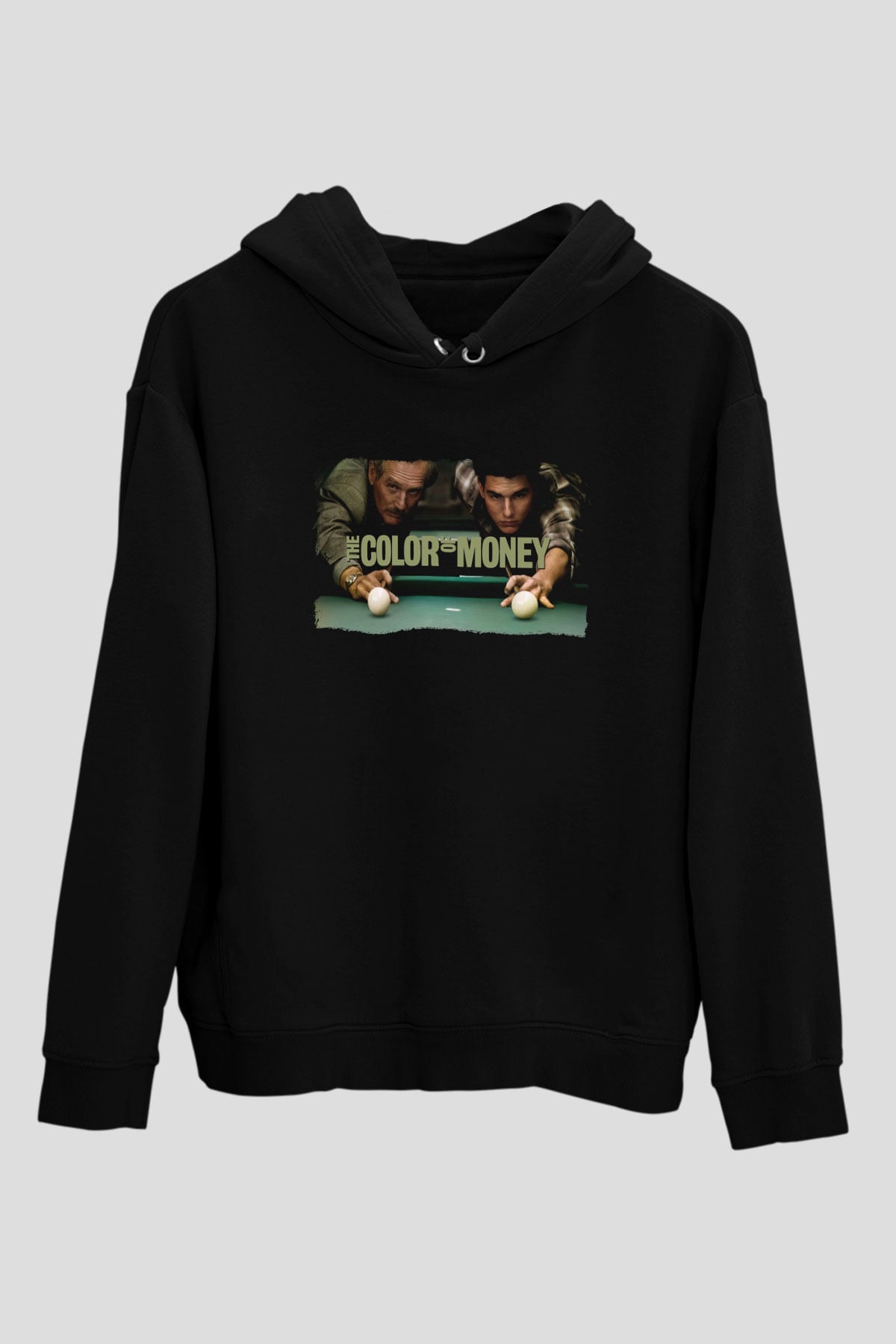 Color of Money Siyah Unisex Hoodie