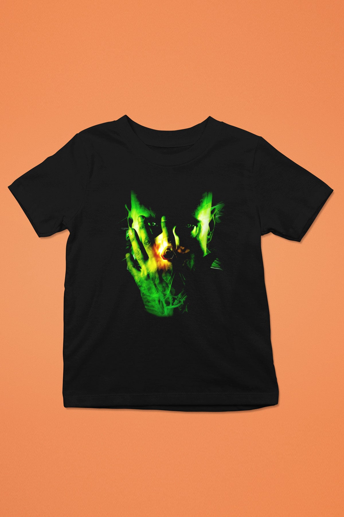 Command and Conquer Baskılı Siyah Unisex Çocuk Tişört