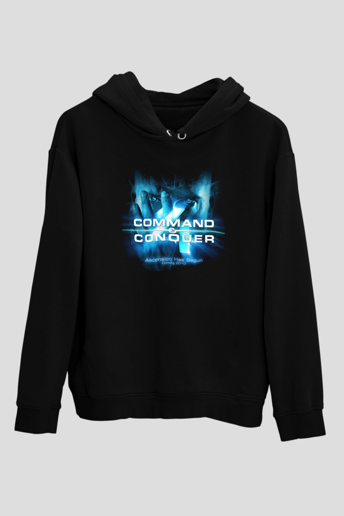 Command and Conquer Siyah Unisex Hoodie