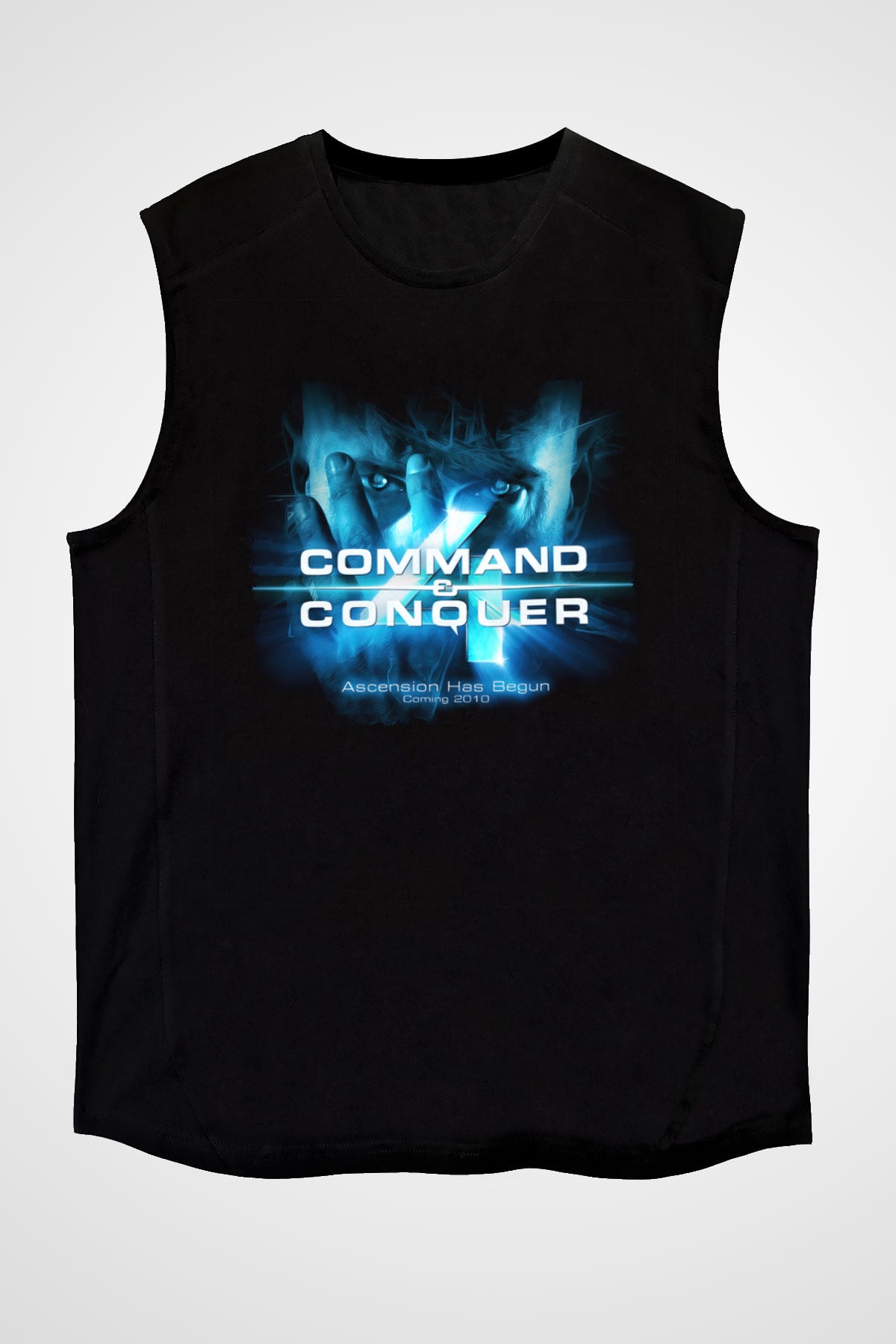 Command and Conquer Siyah Unisex Kolsuz Tişört