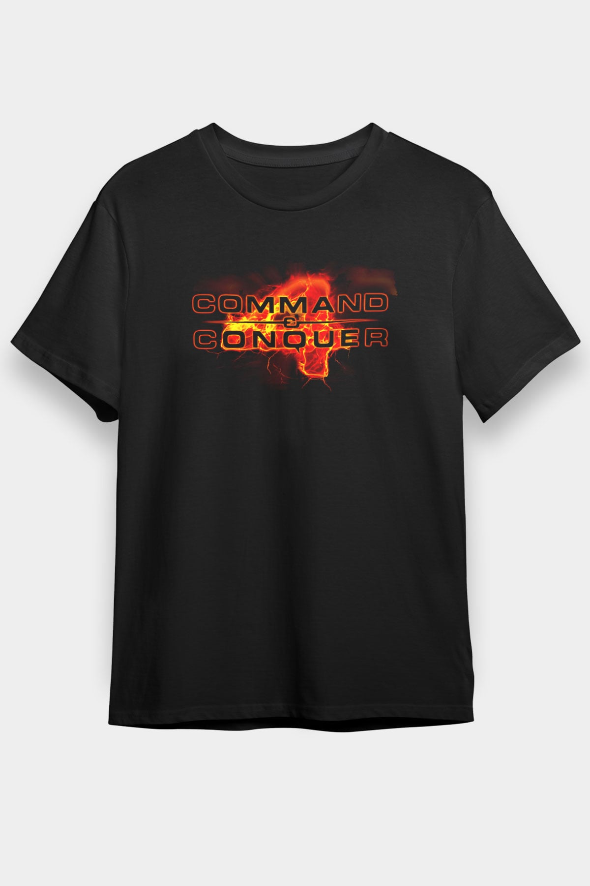 Command and Conquer Siyah Unisex Tişört T-Shirt