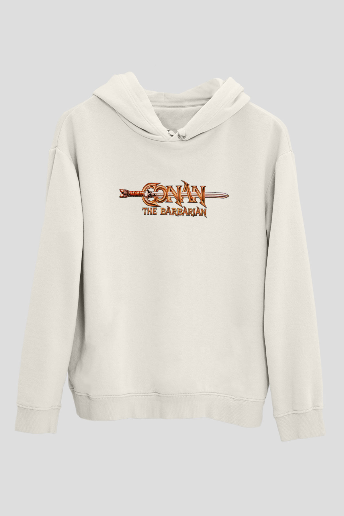 Conan the Barbarian Beyaz Unisex Hoodie