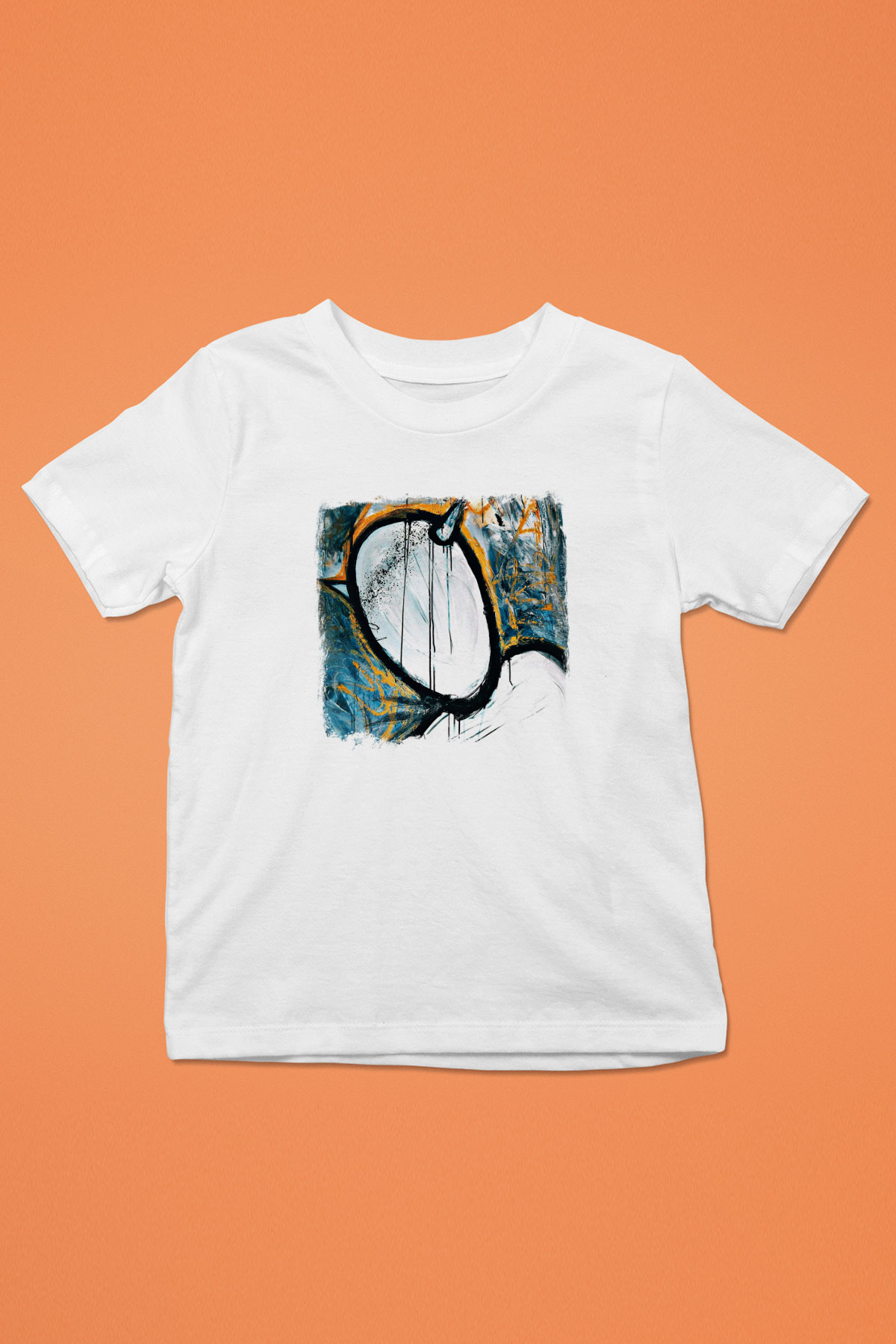 Converge Baskılı Unisex Beyaz Çocuk Tişört