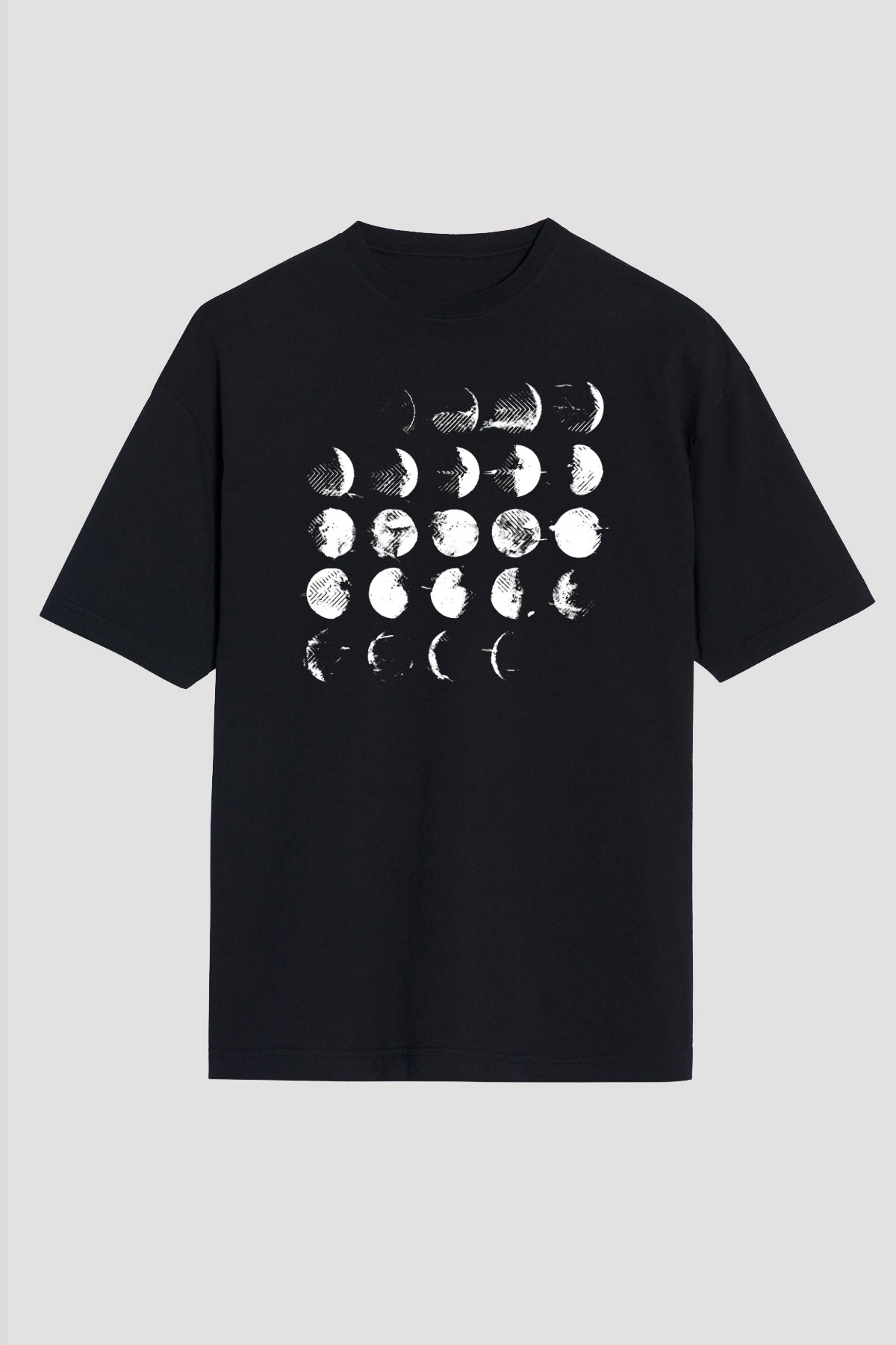 Converge Siyah Unisex Oversize Tişört T-Shirt