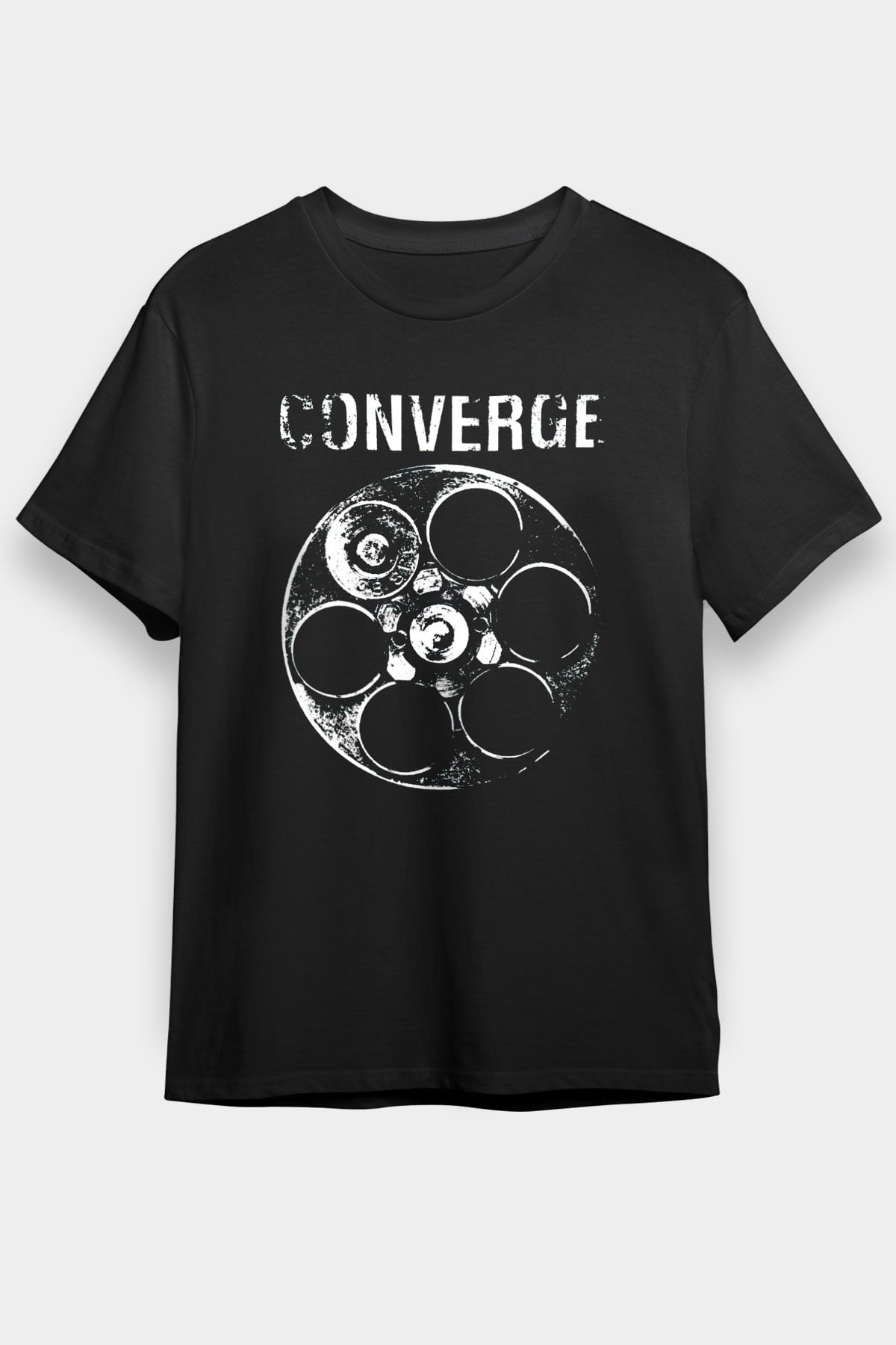 Converge Siyah Unisex Tişört T-Shirt - TişörtFabrikası
