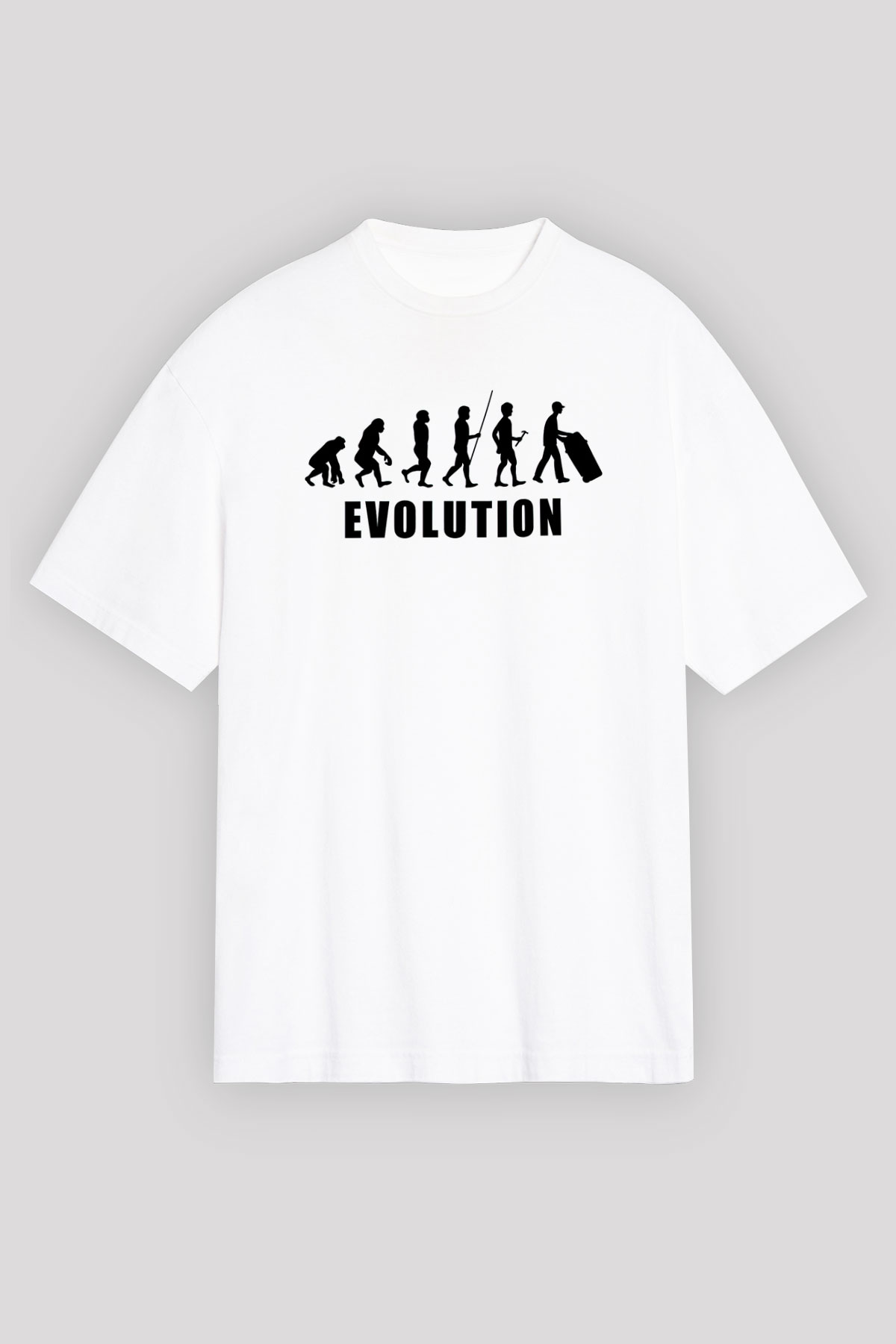 Çöpçü Beyaz Unisex Tişört T-Shirt - TişörtFabrikası