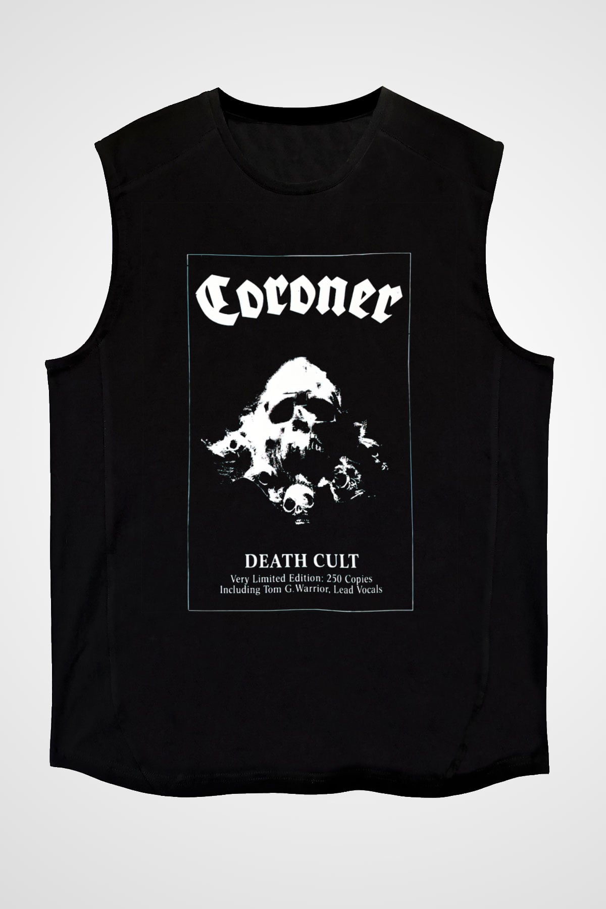 Coroner Siyah Unisex Kolsuz Tişört