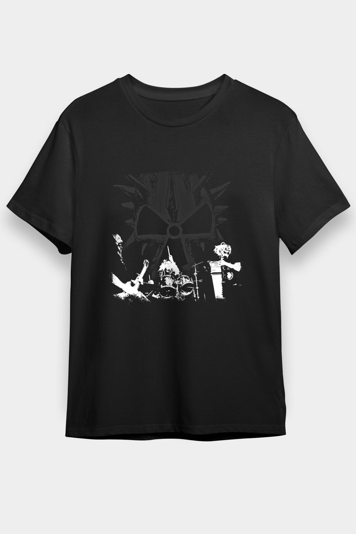 Corrosion of Conformity Baskılı Unisex Siyah Tişört