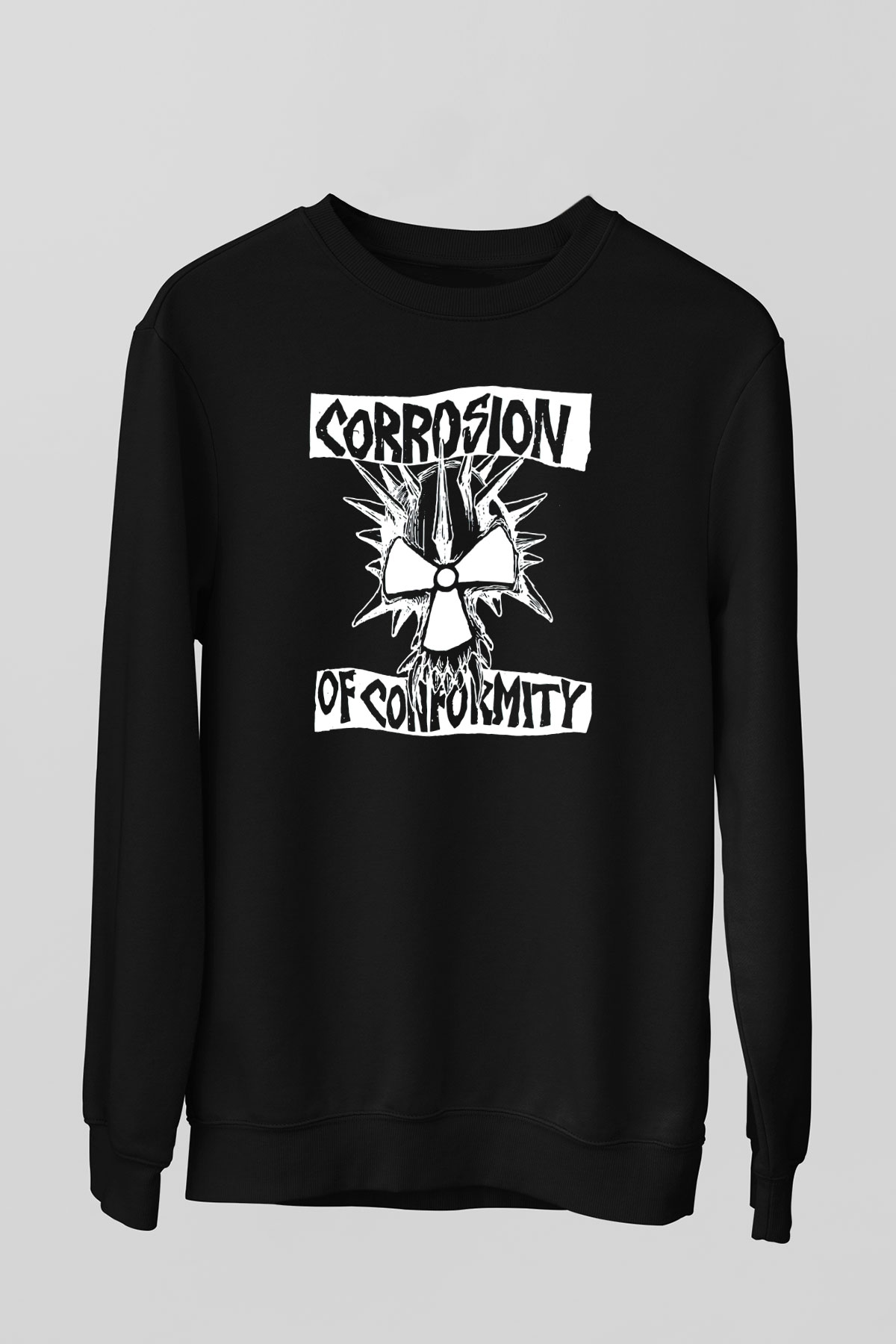 Corrosion of Conformity Siyah Unisex Sweatshirt