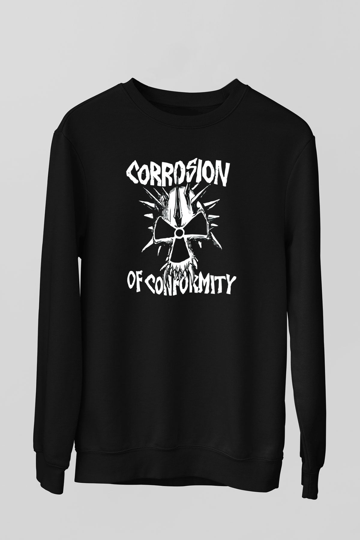 Corrosion of Conformity Siyah Unisex Sweatshirt
