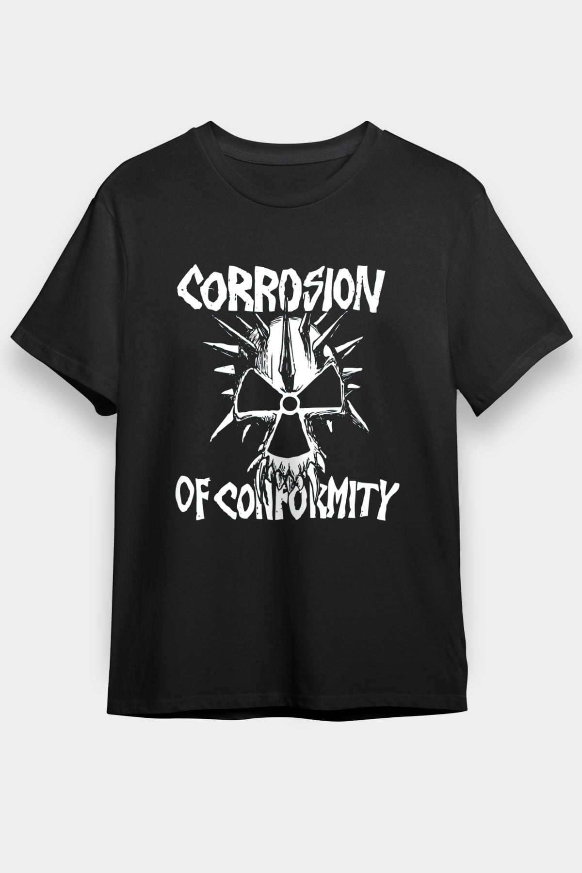 Corrosion of Conformity Siyah Unisex Tişört T-Shirt - TişörtFabrikası