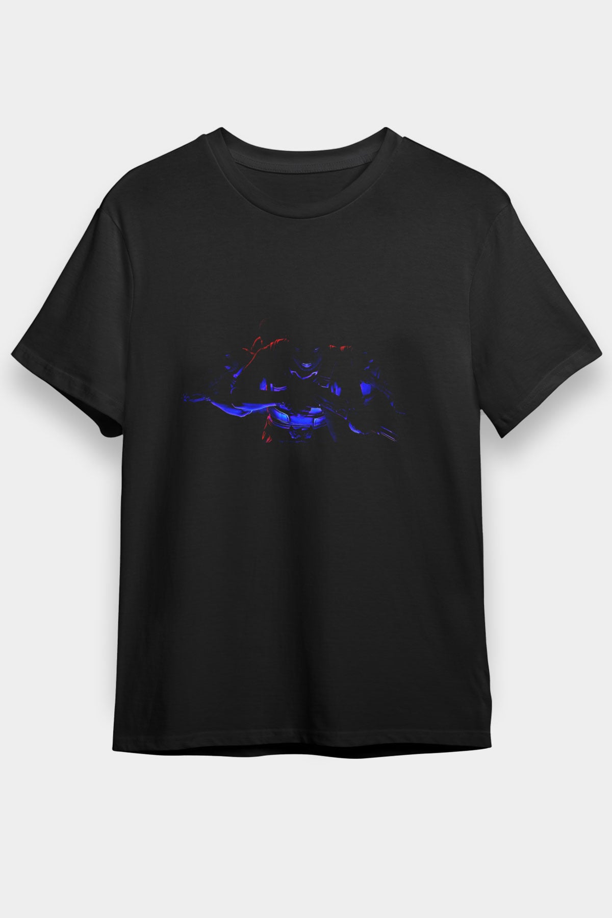 Counter Strike Baskılı Unisex Siyah Tişört - Tshirt