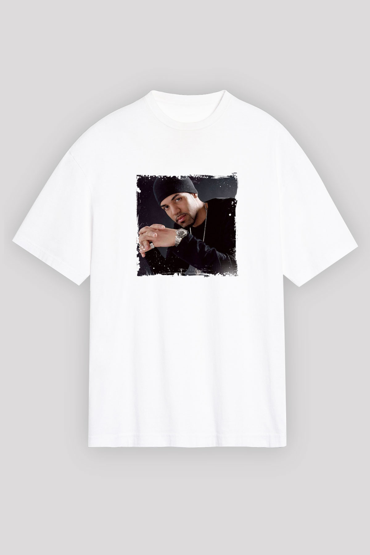 Craig David Baskılı Unisex Beyaz Tişört