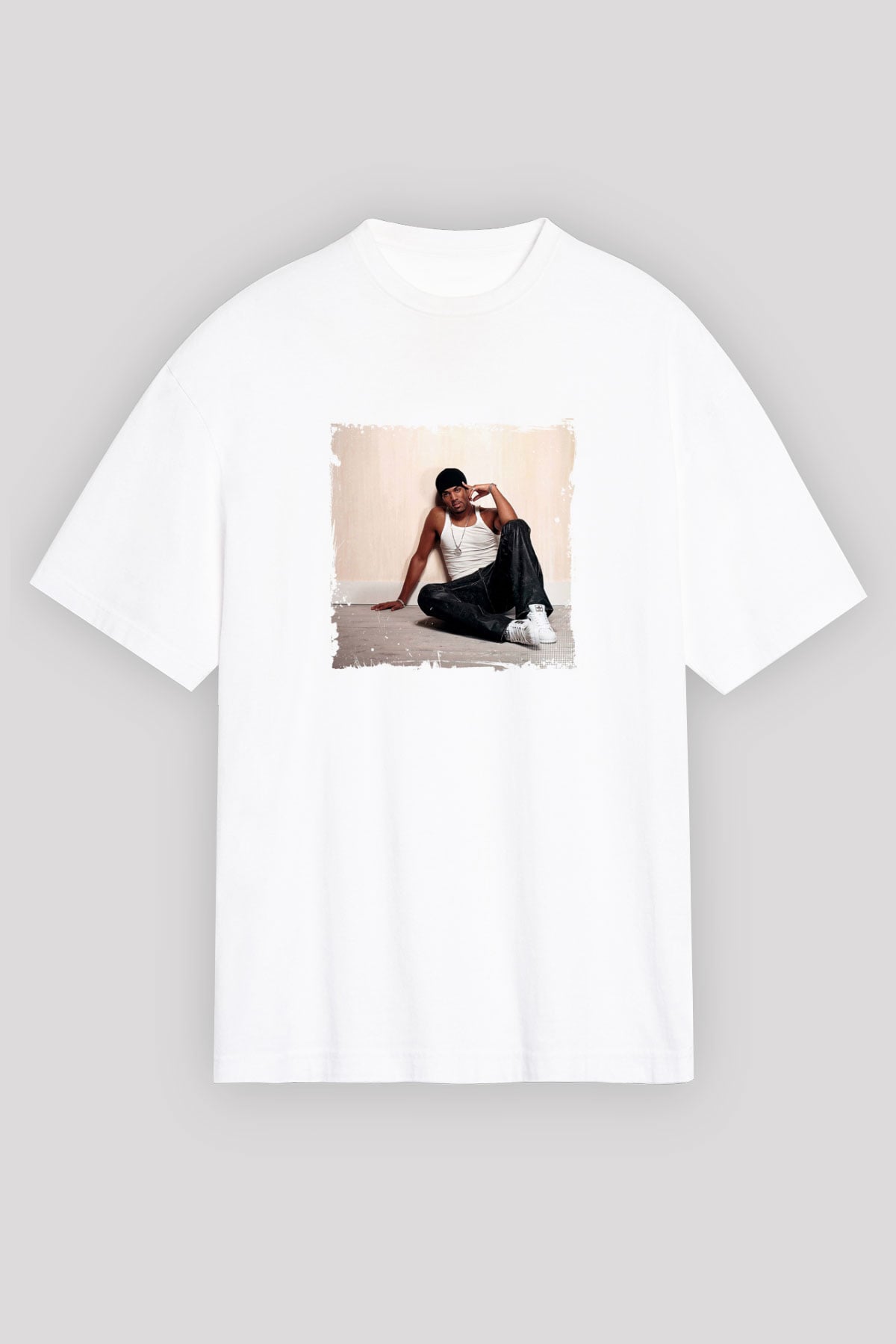 Craig David Baskılı Unisex Beyaz Tişört