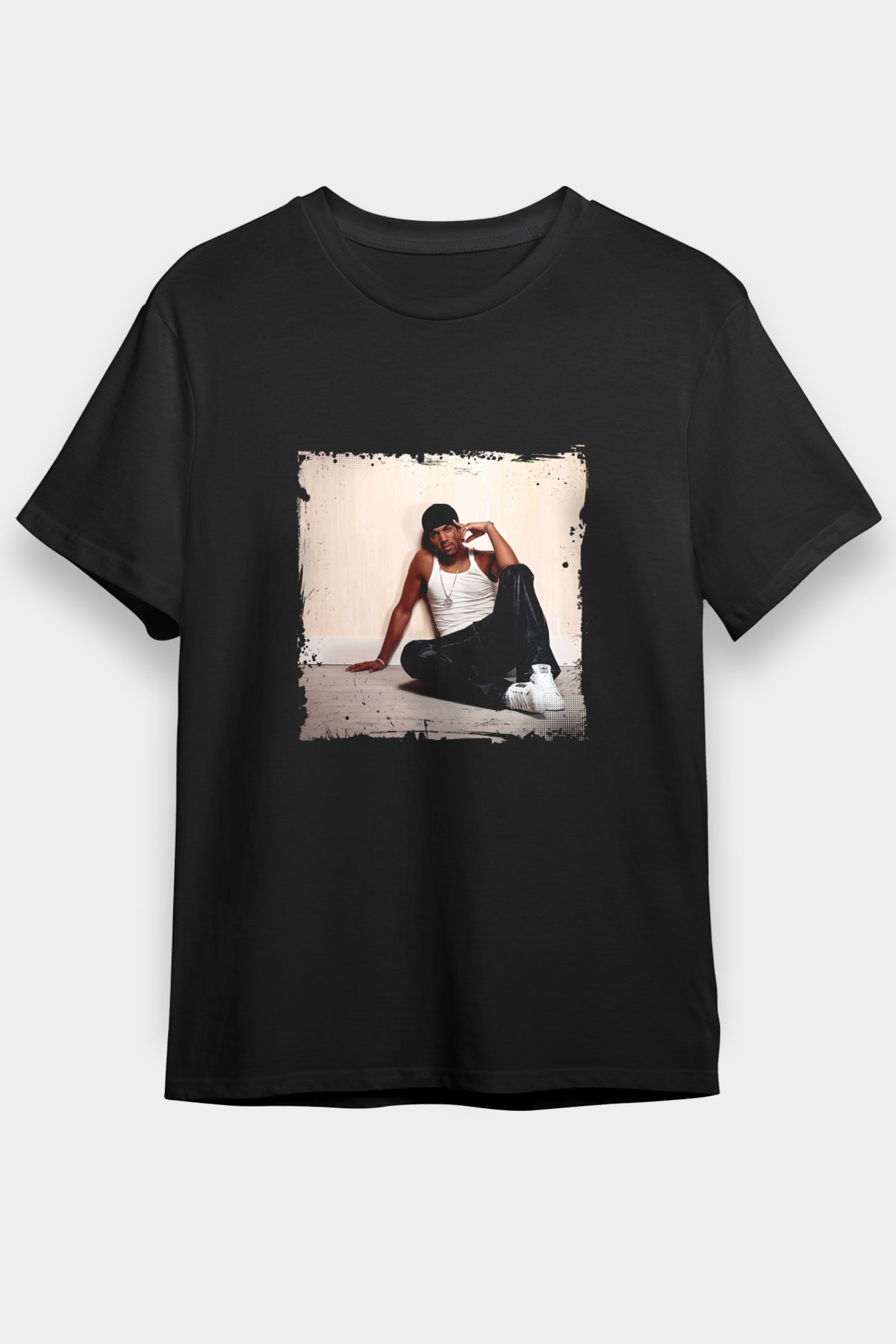 Craig David Baskılı Unisex Siyah Tişört