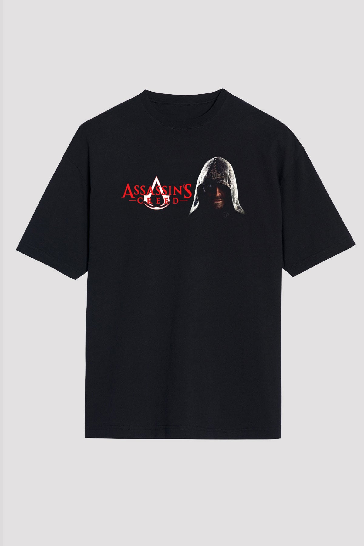Creed Siyah Unisex Oversize Tişört T-Shirt