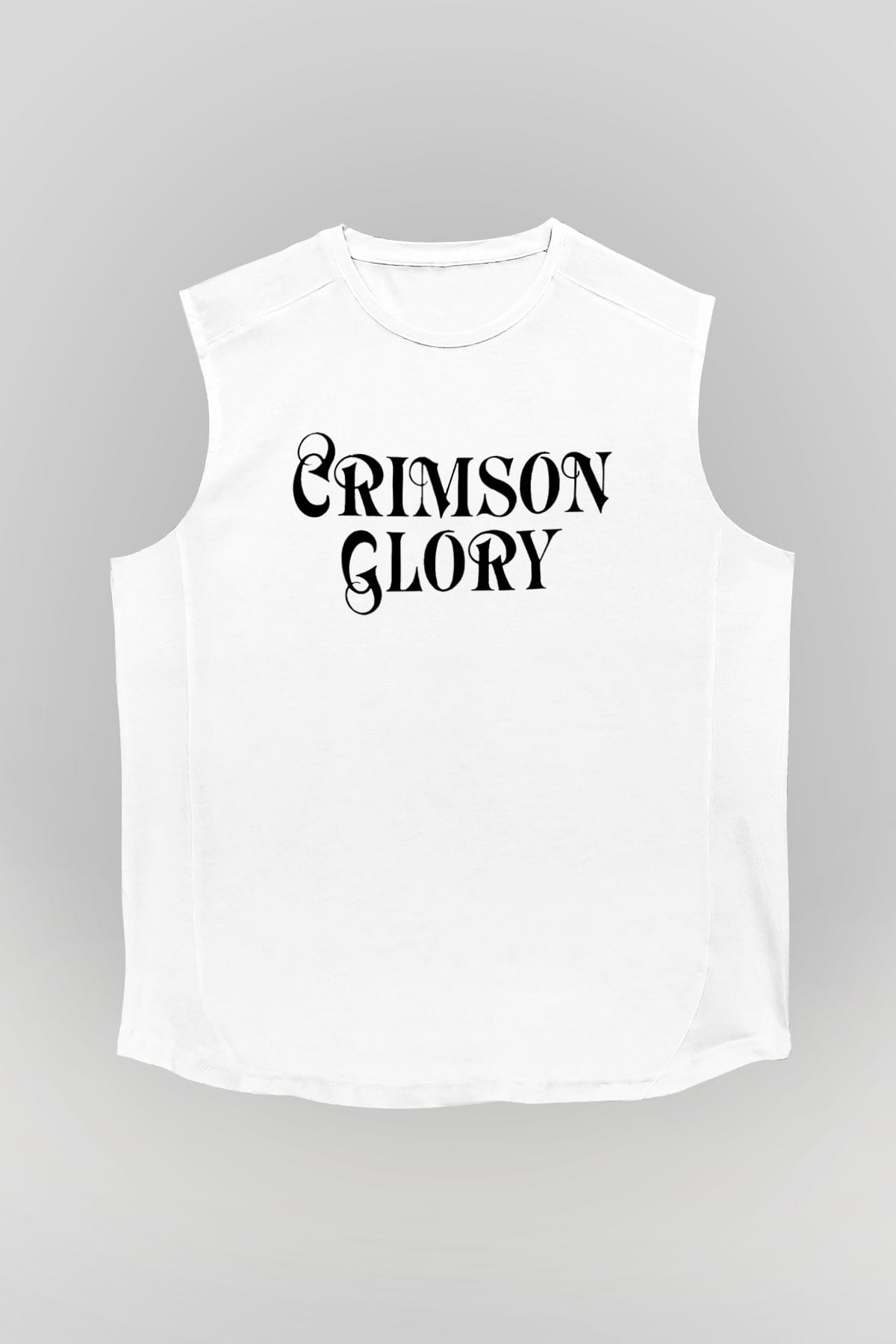Crimson Glory Beyaz Unisex Kolsuz Tişört