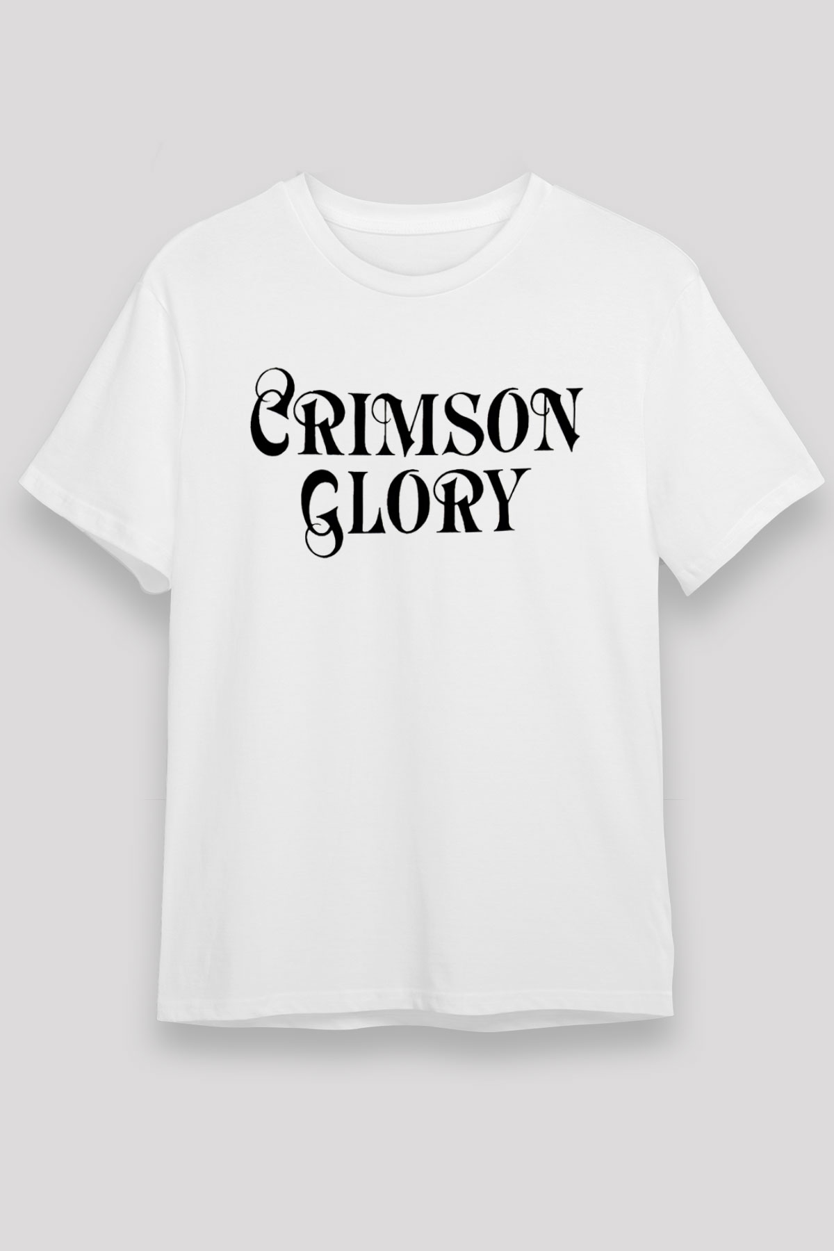 Crimson Glory Beyaz Unisex Tişört T-Shirt - TişörtFabrikası