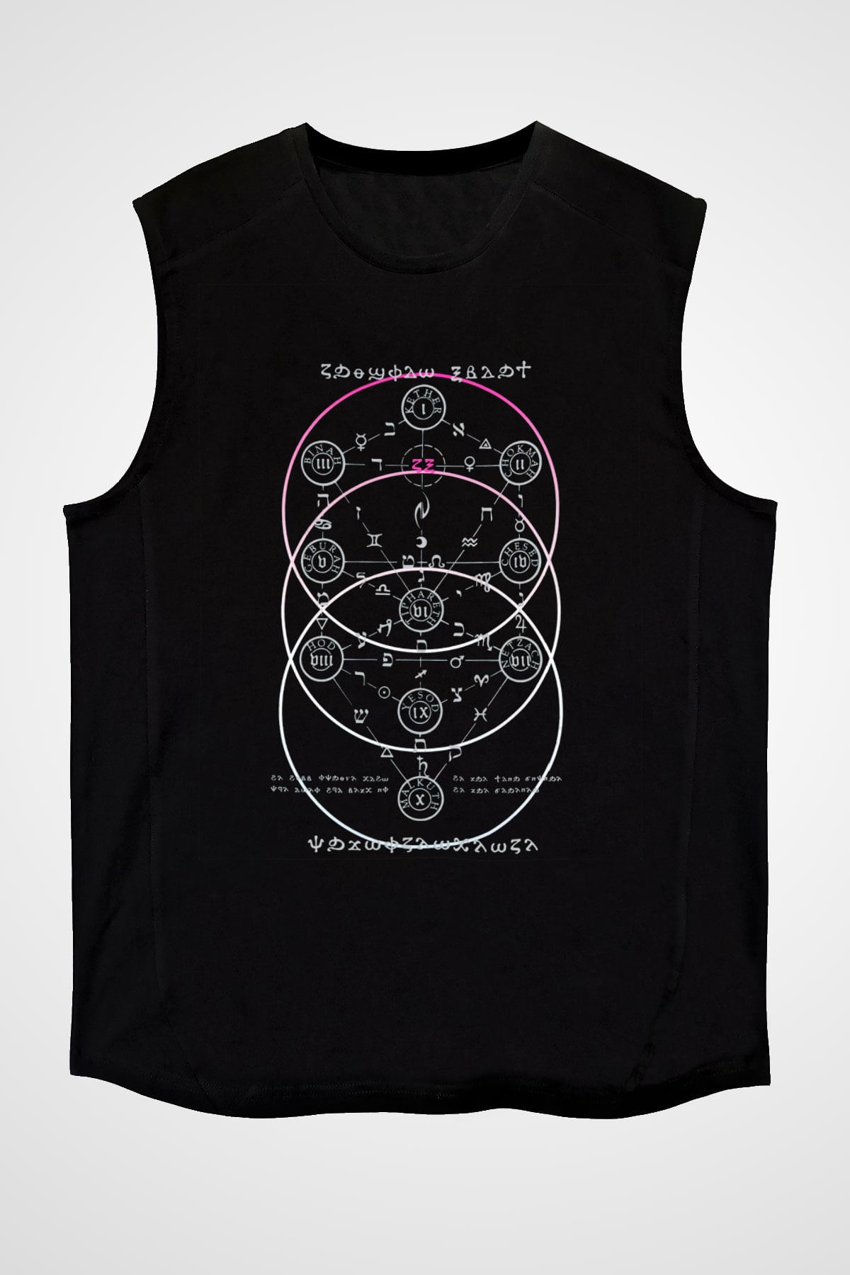 Crimson Glory Siyah Unisex Kolsuz Tişört