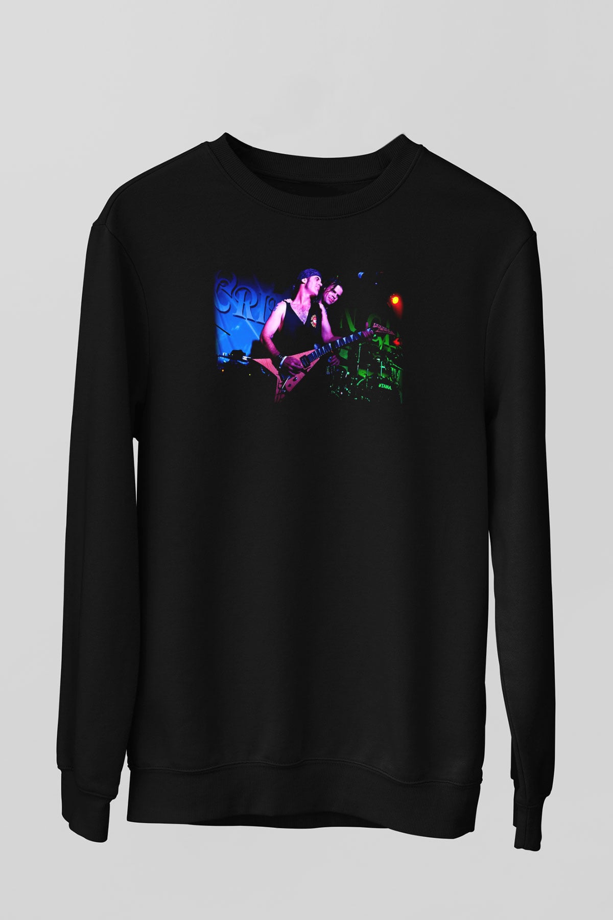 Crimson Glory Siyah Unisex Sweatshirt