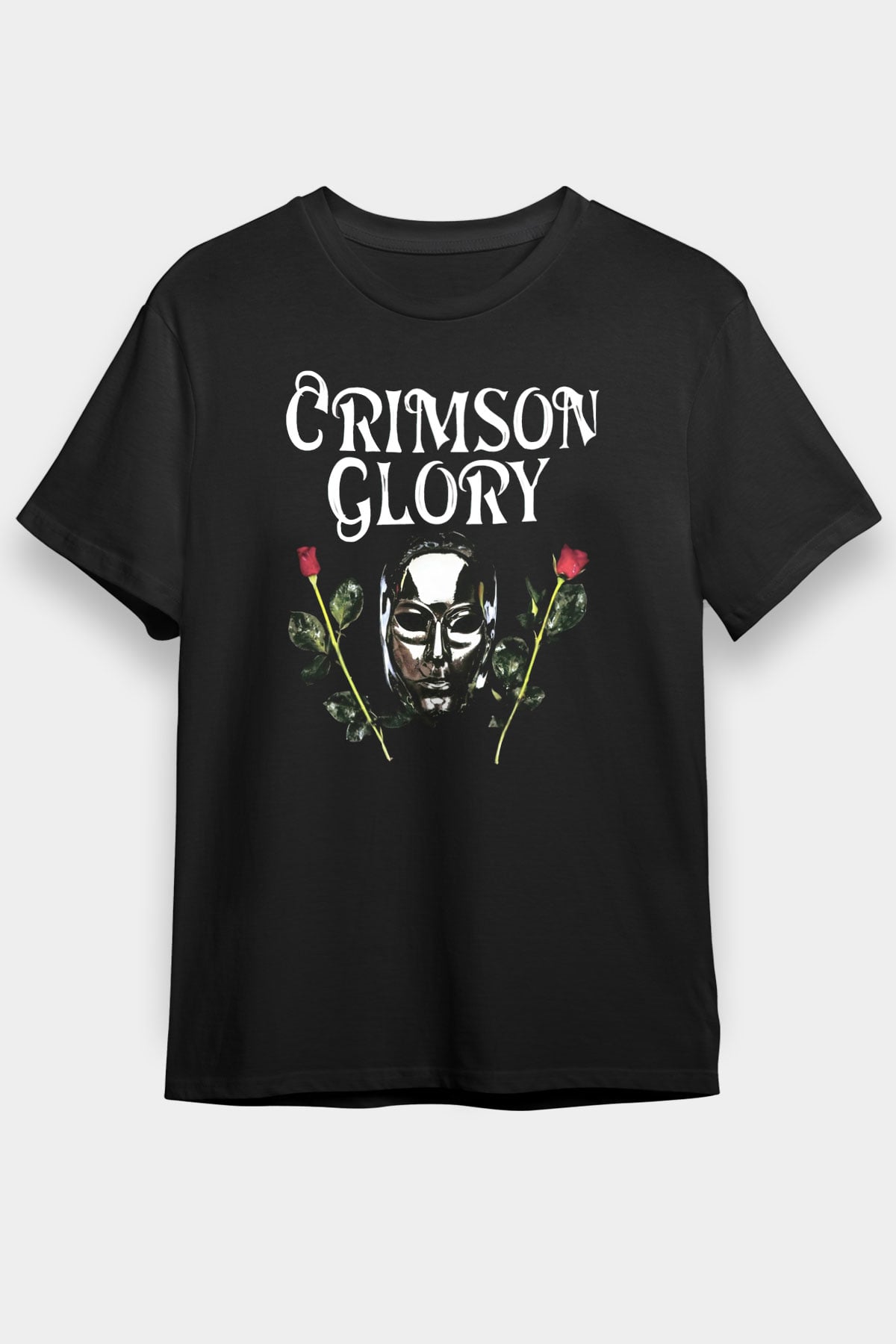 Crimson Glory Siyah Unisex Tişört T-Shirt - TişörtFabrikası