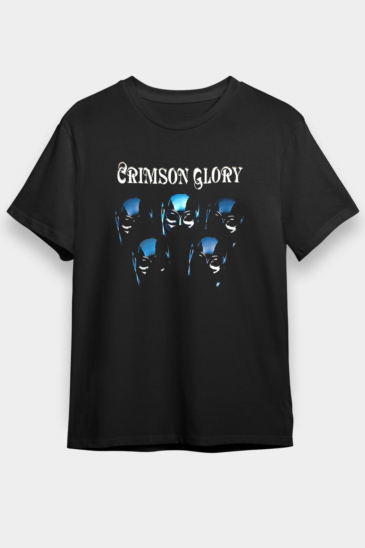 Crimson Glory Siyah Unisex Tişört T-Shirt - TişörtFabrikası