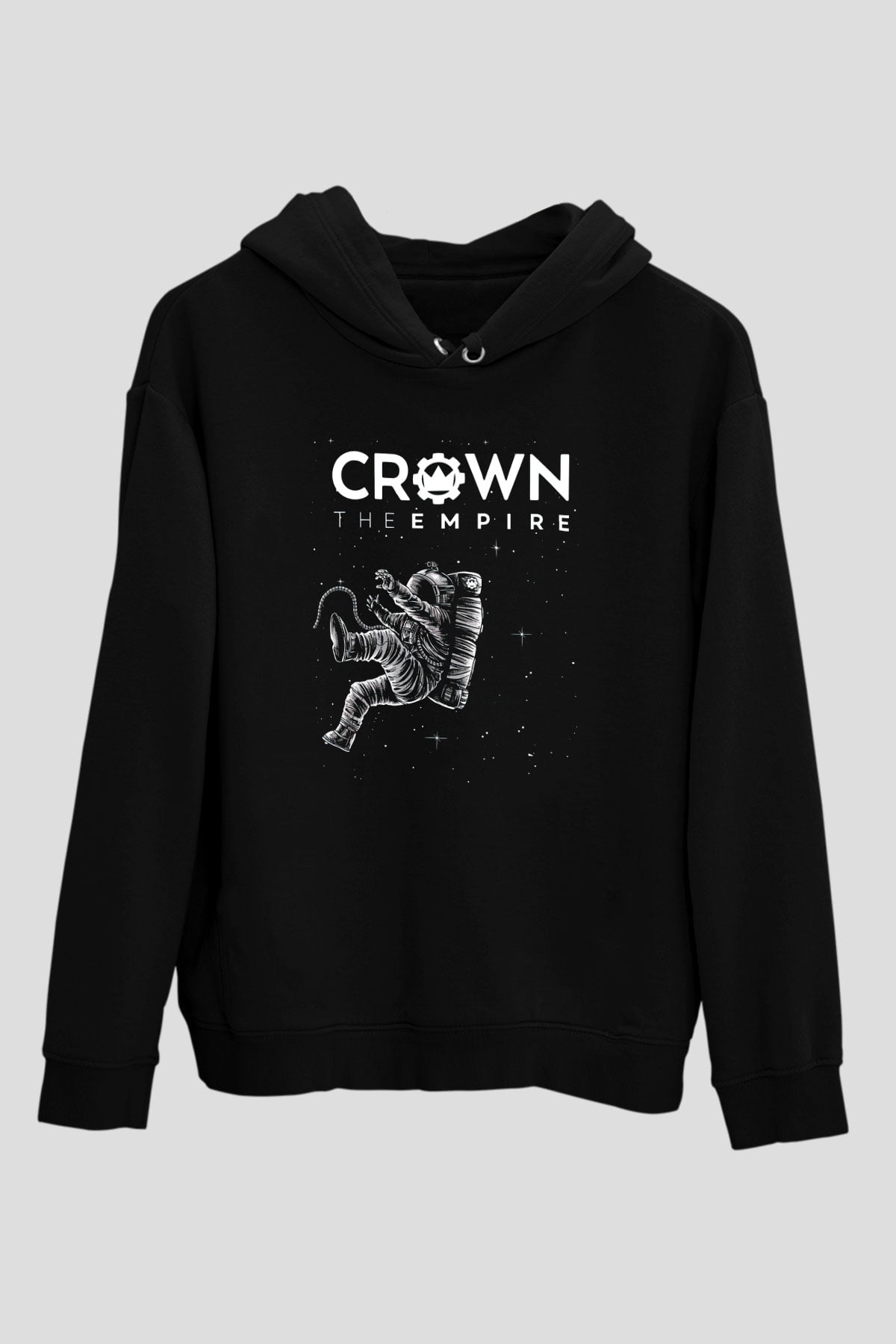 Crown the Empire Siyah Unisex Hoodie