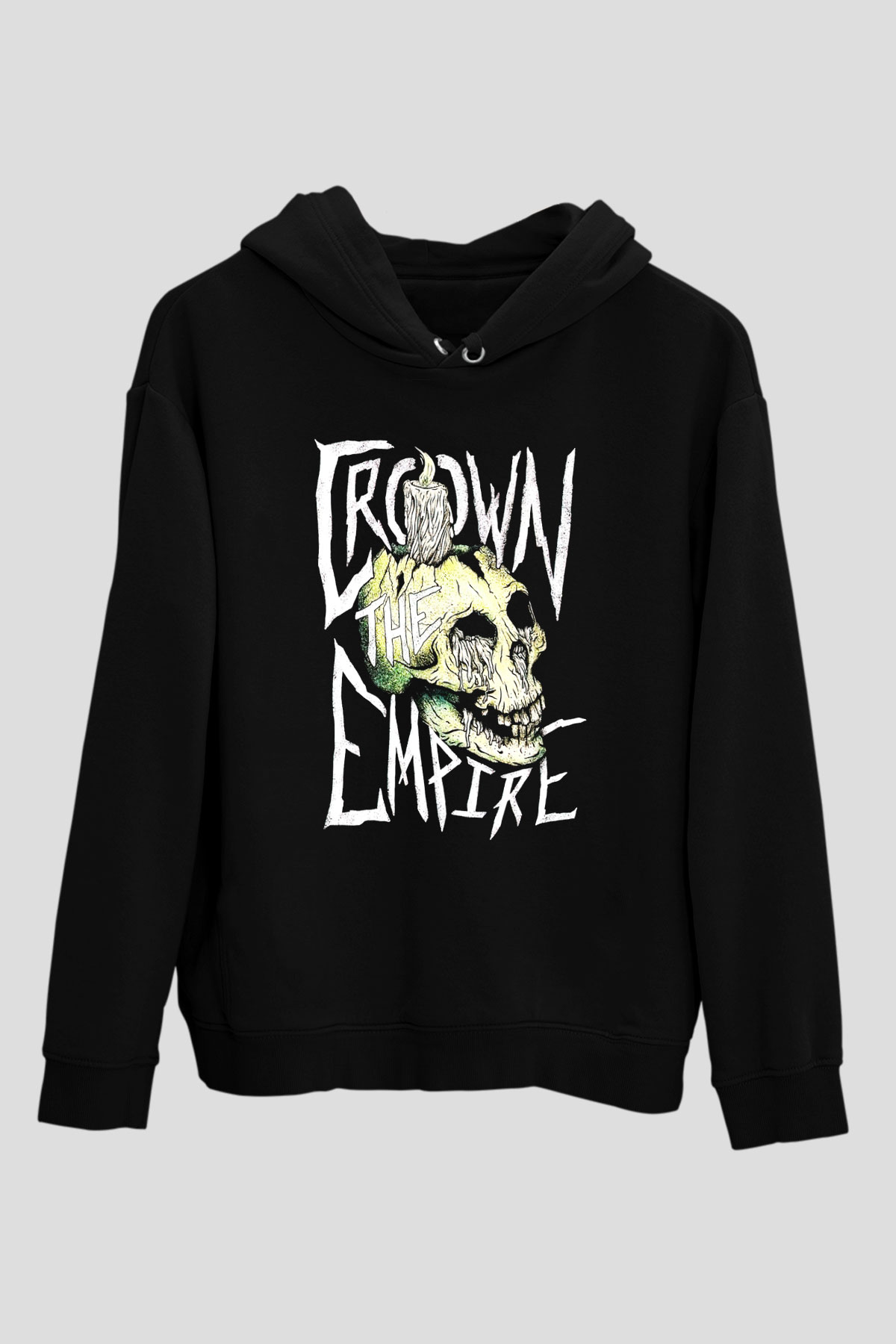 Crown the Empire Siyah Unisex Hoodie