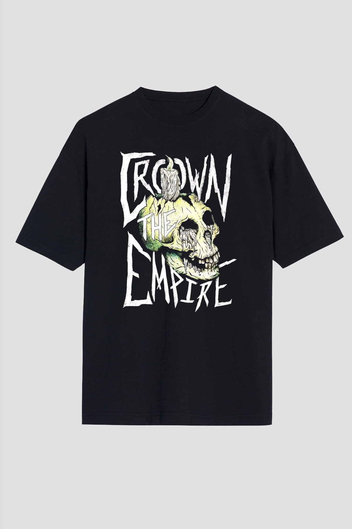 Crown the Empire Siyah Unisex Oversize Tişört T-Shirt