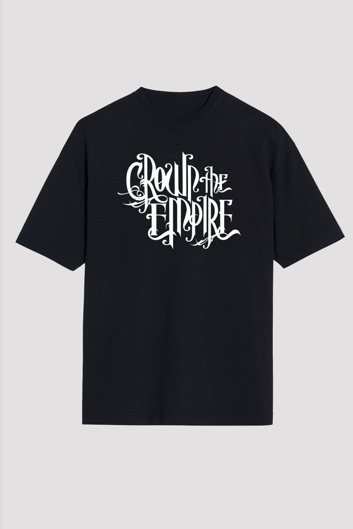 Crown the Empire Siyah Unisex Tişört T-Shirt - TişörtFabrikası