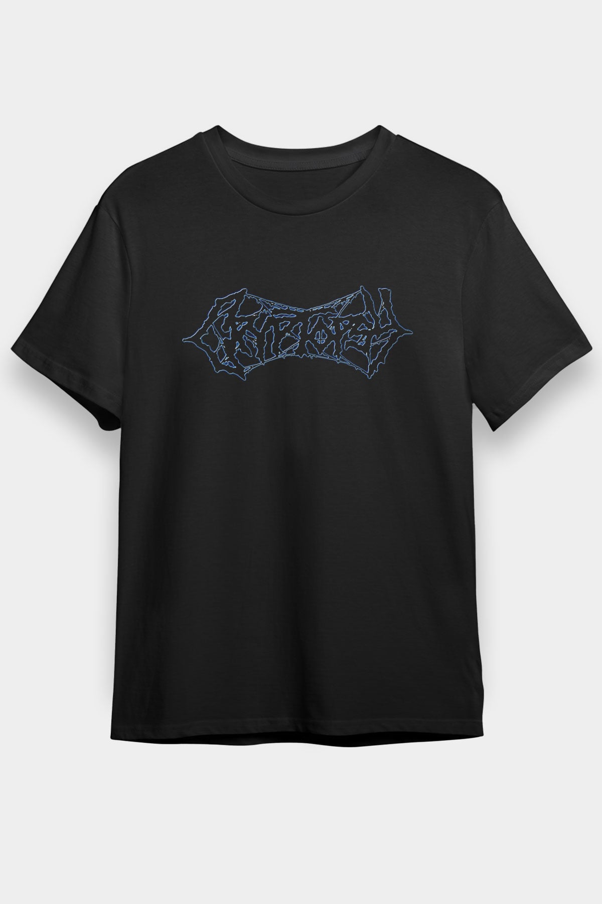 Cryptopsy Baskılı Unisex Siyah Tişört - Tshirt