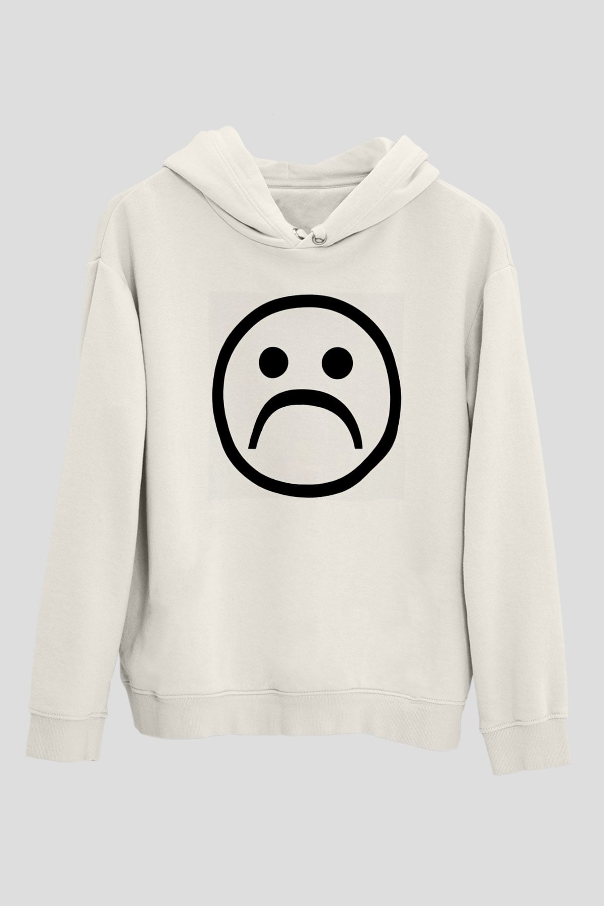 Crystal Castles Beyaz Unisex Kapşonlu Sweatshirt