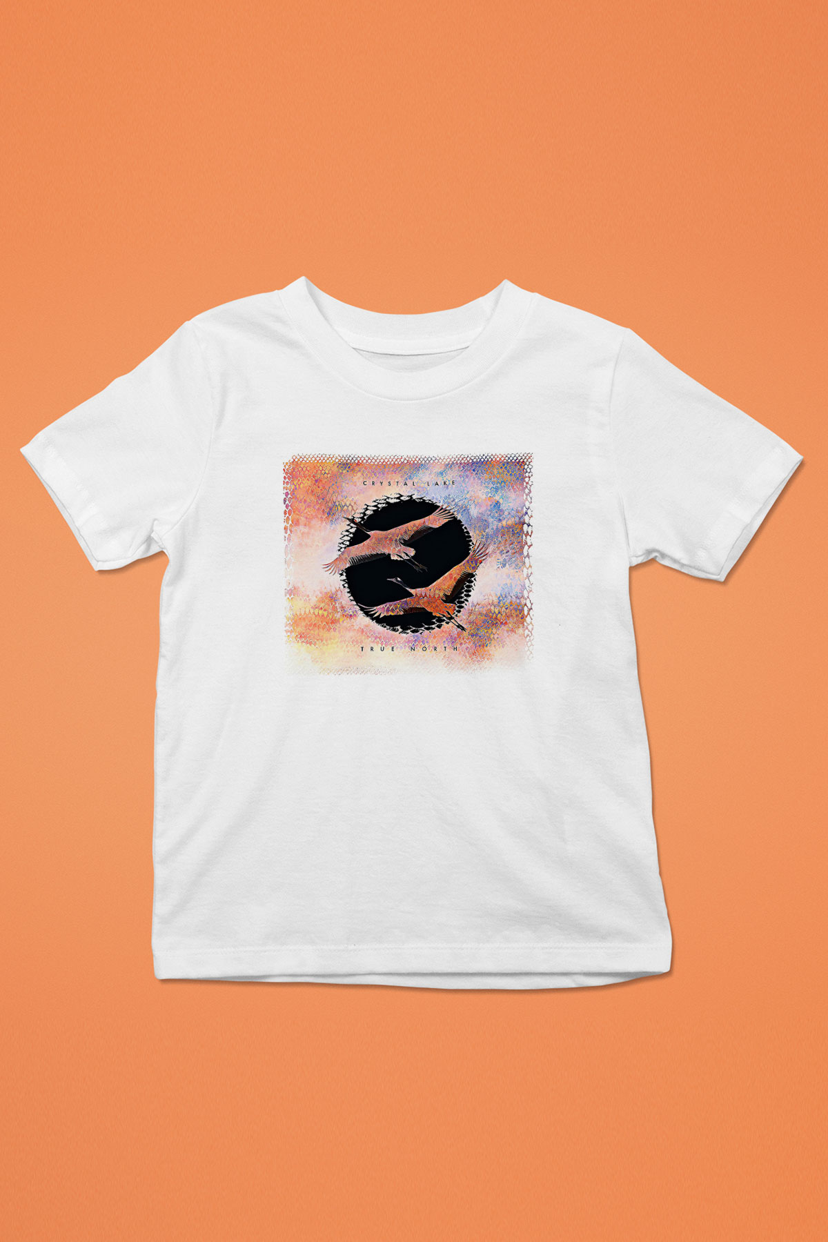 Crystal Lake Baskılı Beyaz Unisex Beyaz Çocuk Tişört - Tshirt