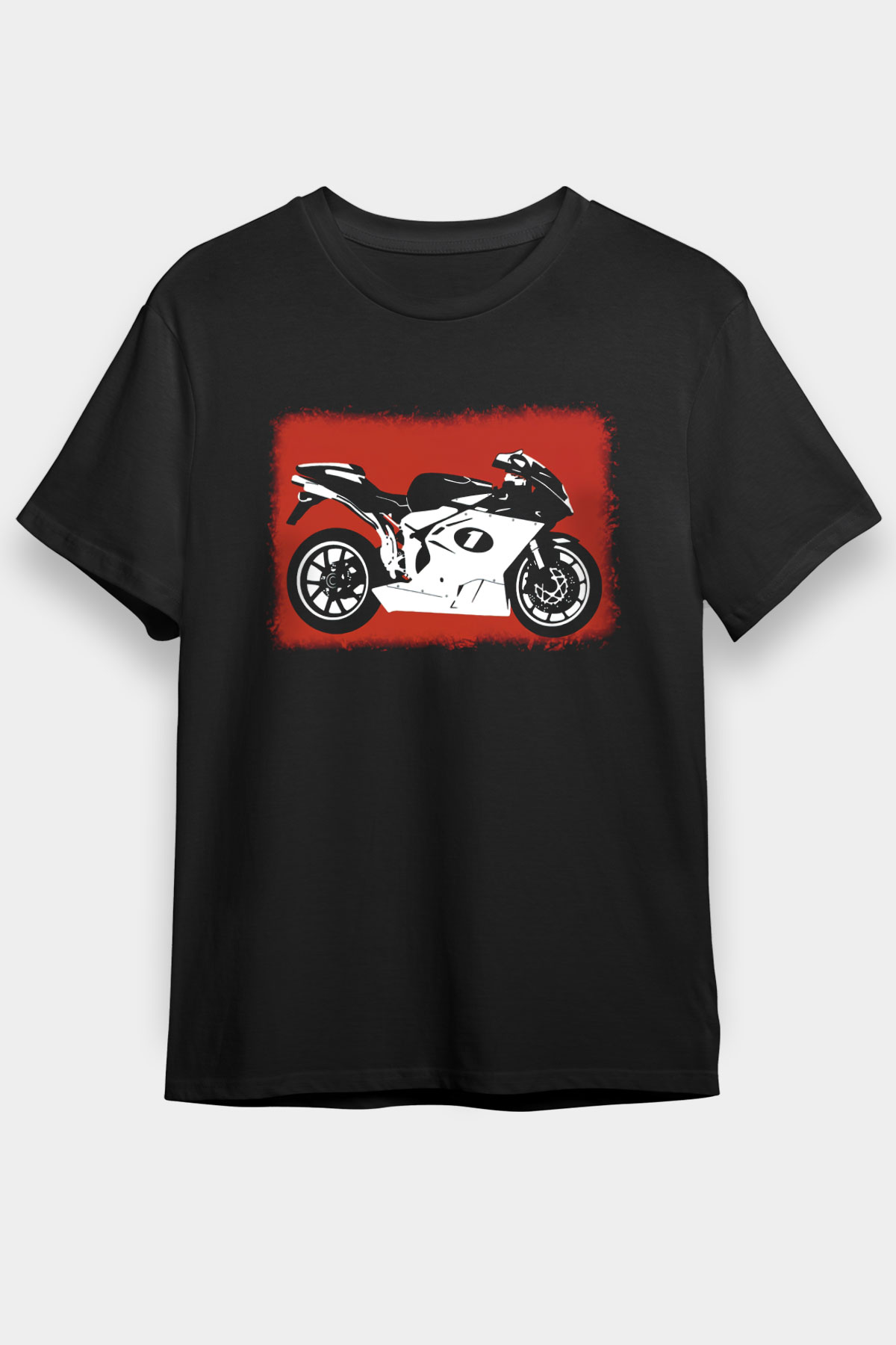 Current Motor Siyah Unisex Graphic Tee - STREETWEAR