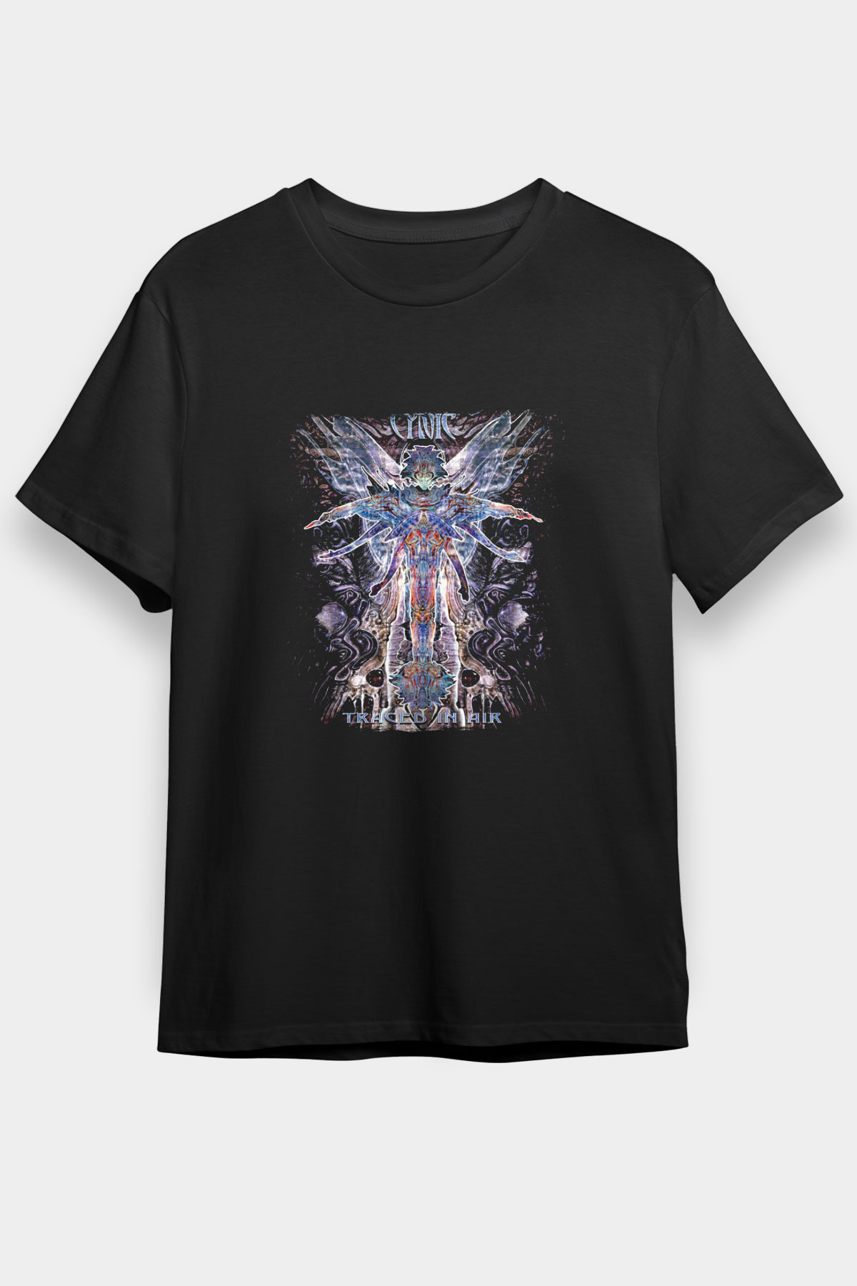 Cynic Baskılı Unisex Siyah Tişört