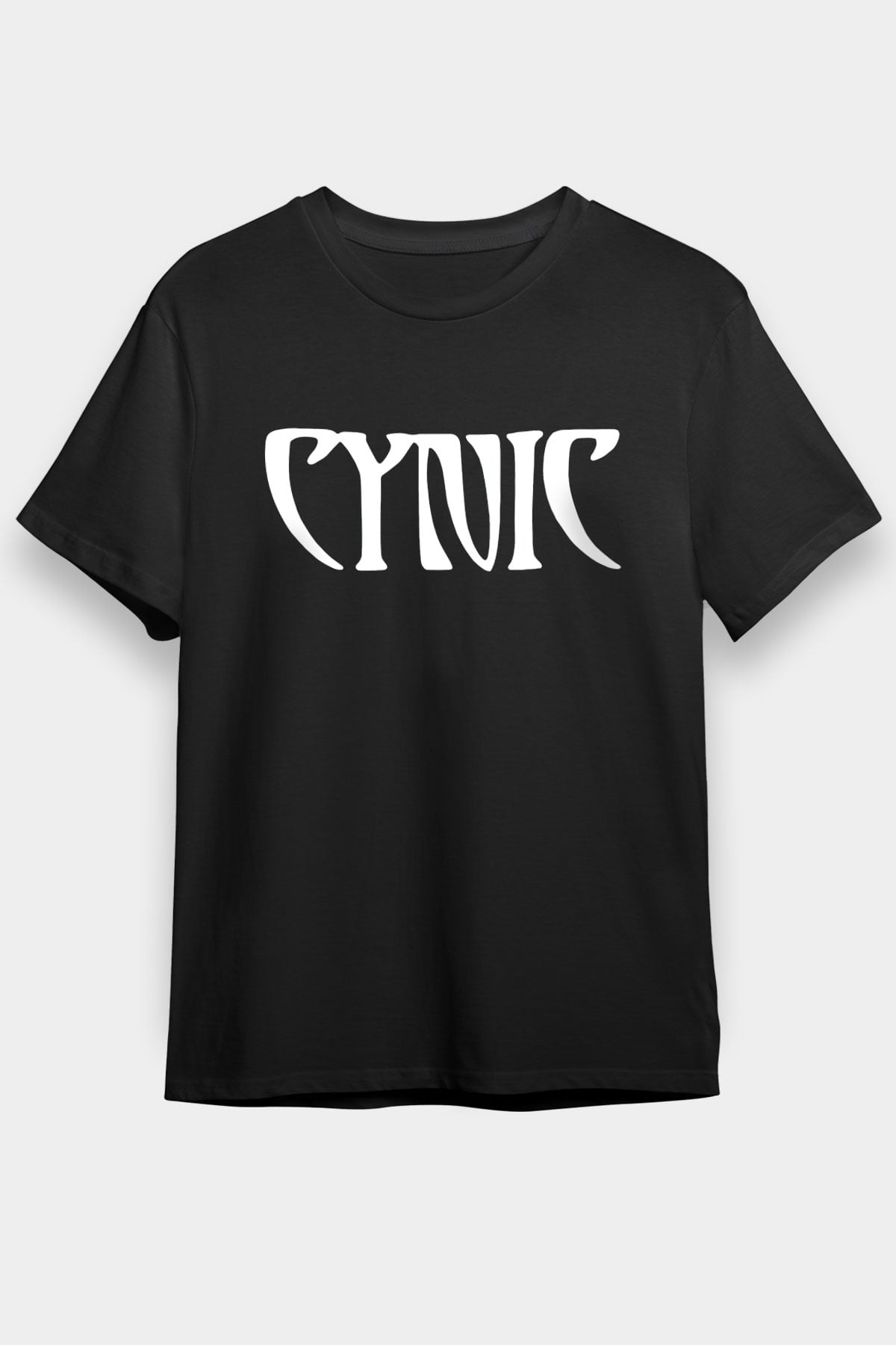 Cynic Siyah Unisex Tişört T-Shirt - TişörtFabrikası