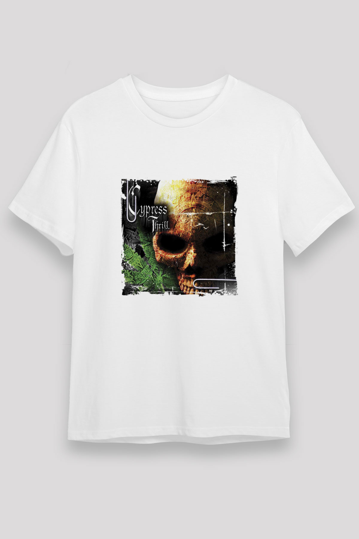 Cypress Hill Baskılı Unisex Beyaz Tişört