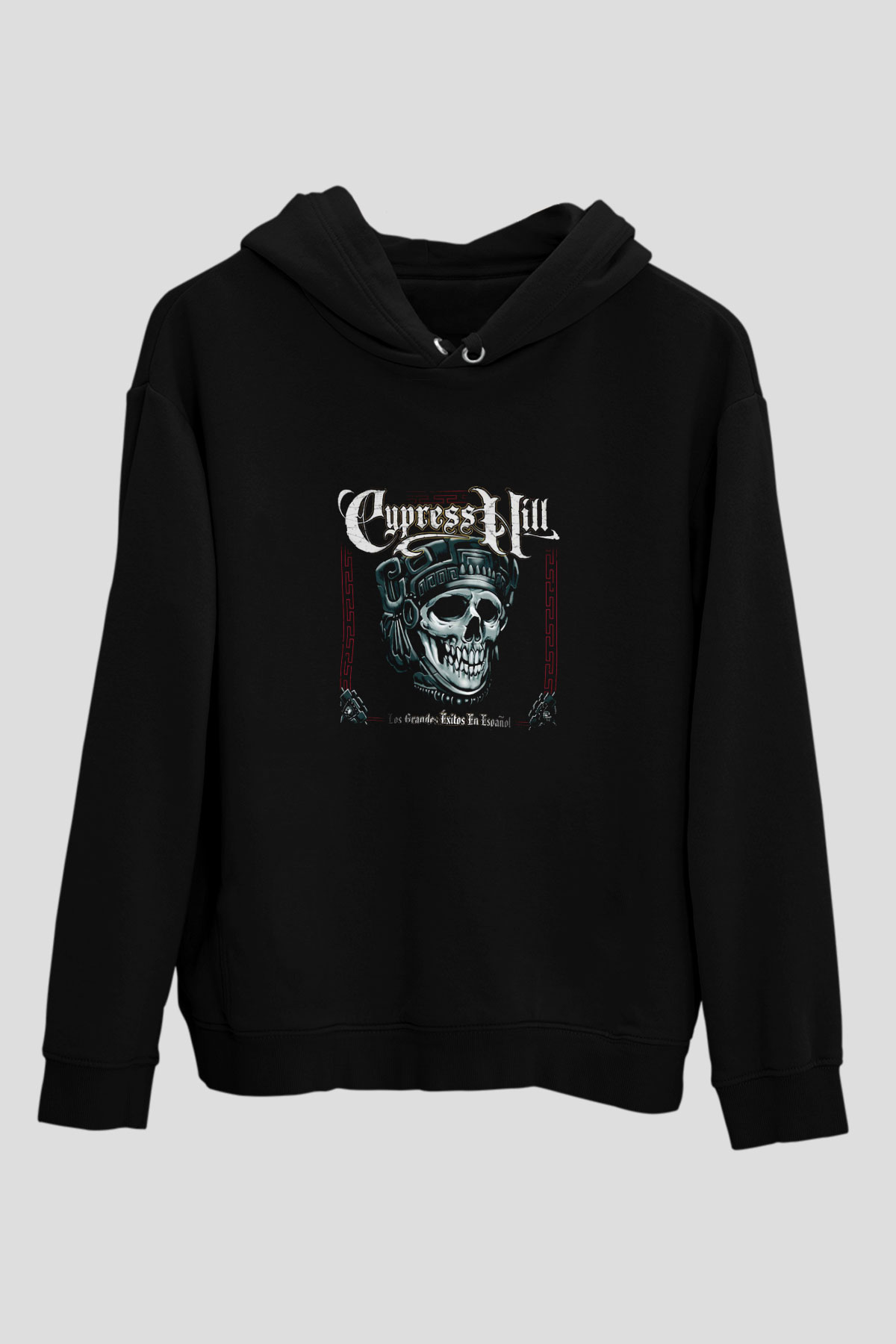 Cypress Hill Baskılı Unisex Siyah Hoodie