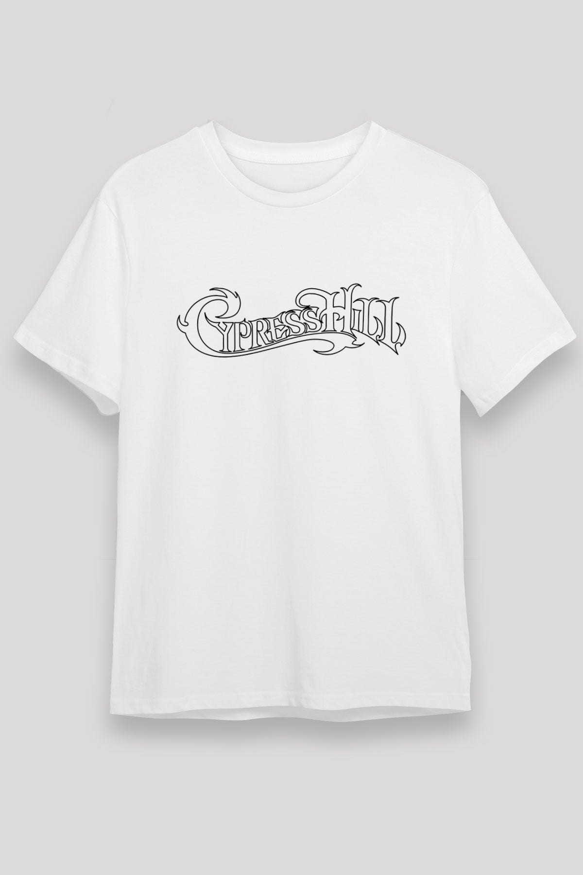 Cypress Hill Beyaz Unisex Tişört T-Shirt - TişörtFabrikası