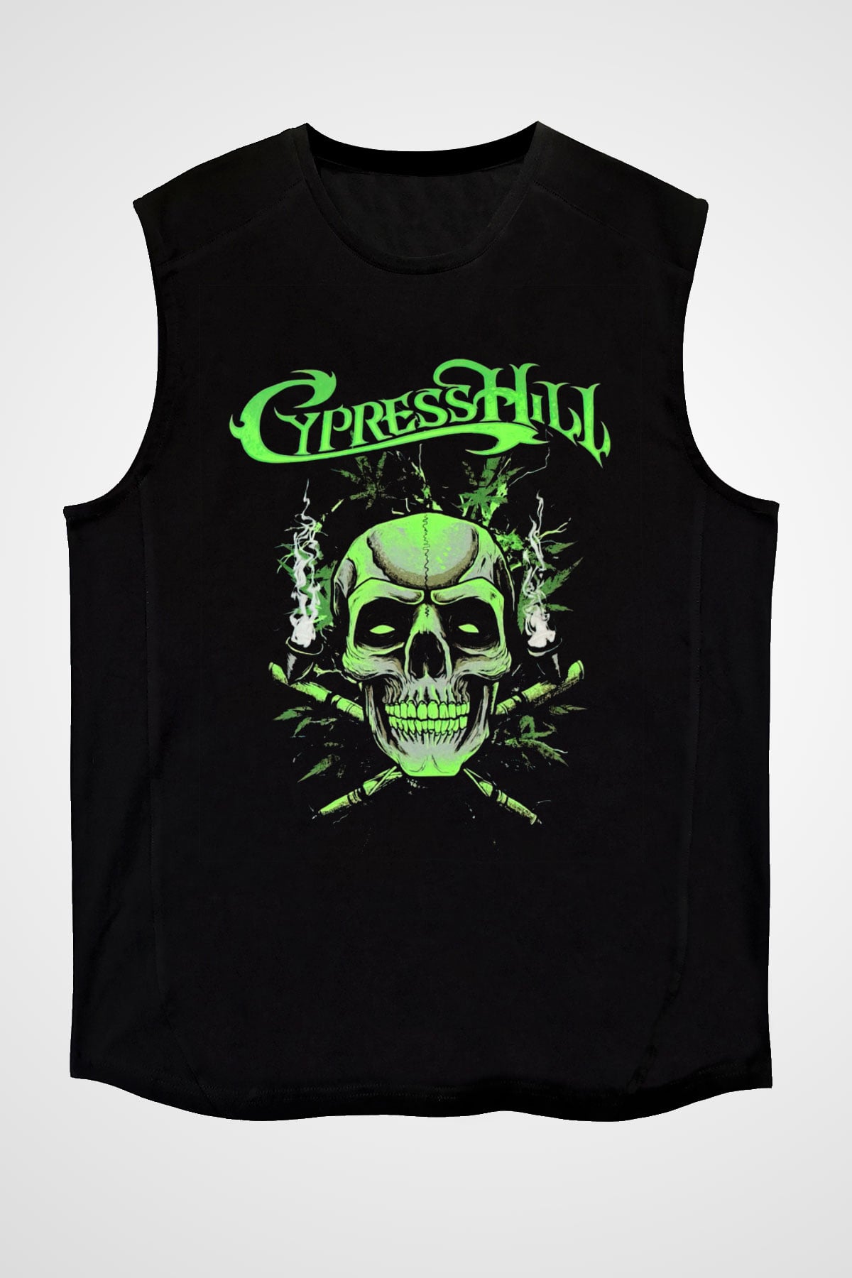 Cypress Hill Siyah Unisex Kolsuz Tişört