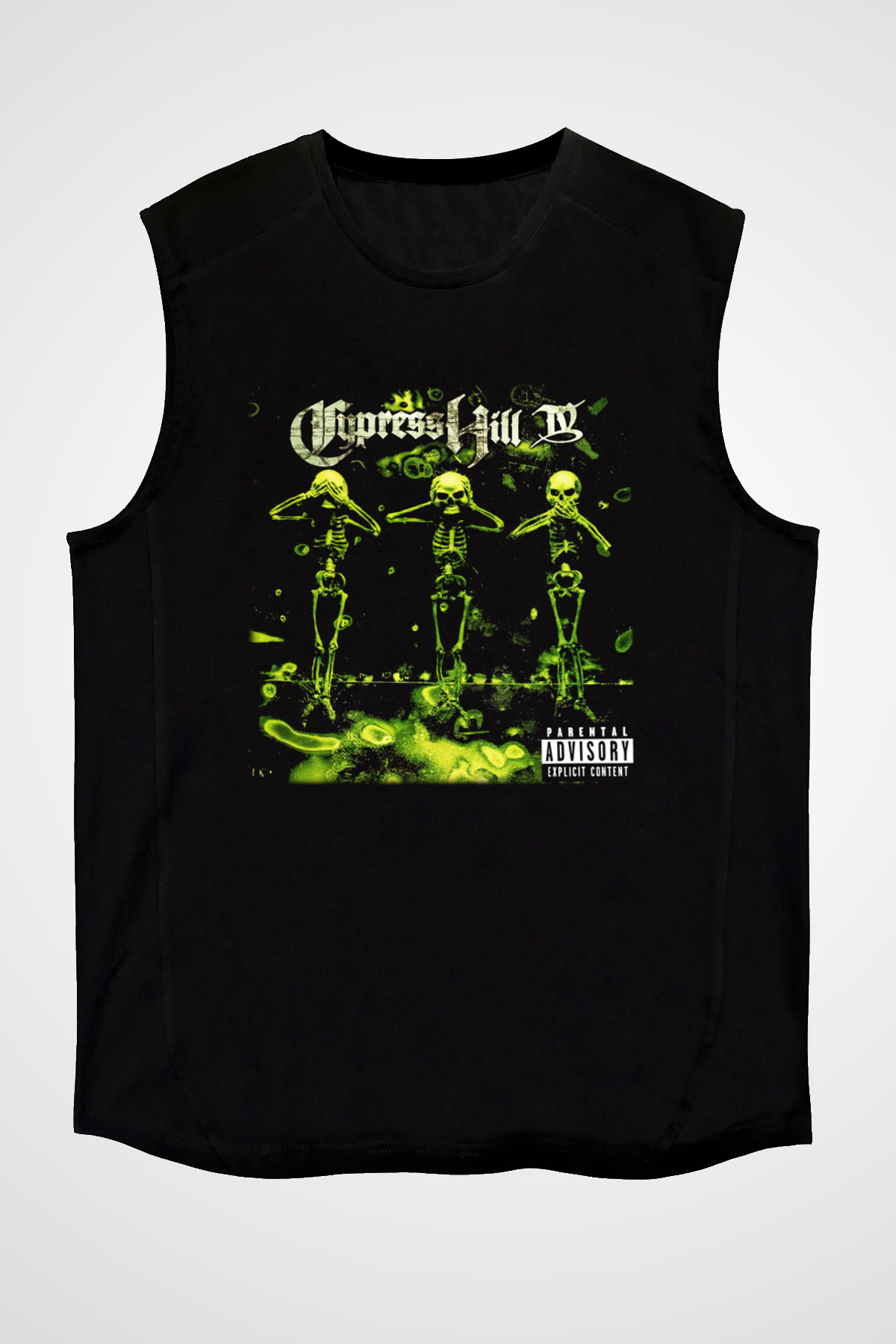Cypress Hill Siyah Unisex Kolsuz Tişört
