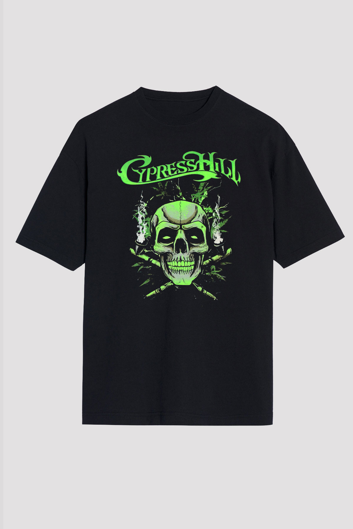 Cypress Hill Siyah Unisex Tişört T-Shirt - TişörtFabrikası
