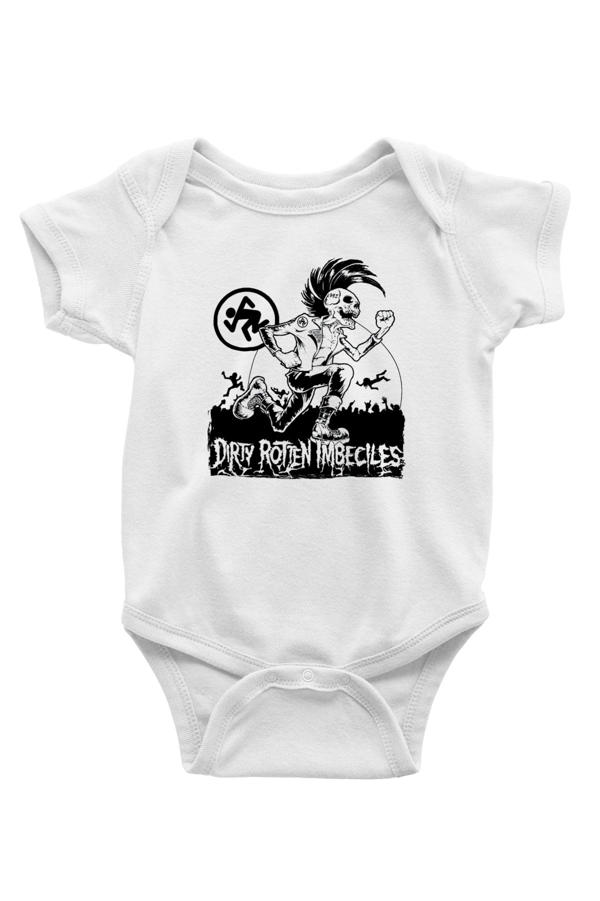 D.R.I Beyaz Bebek Body - Zıbın