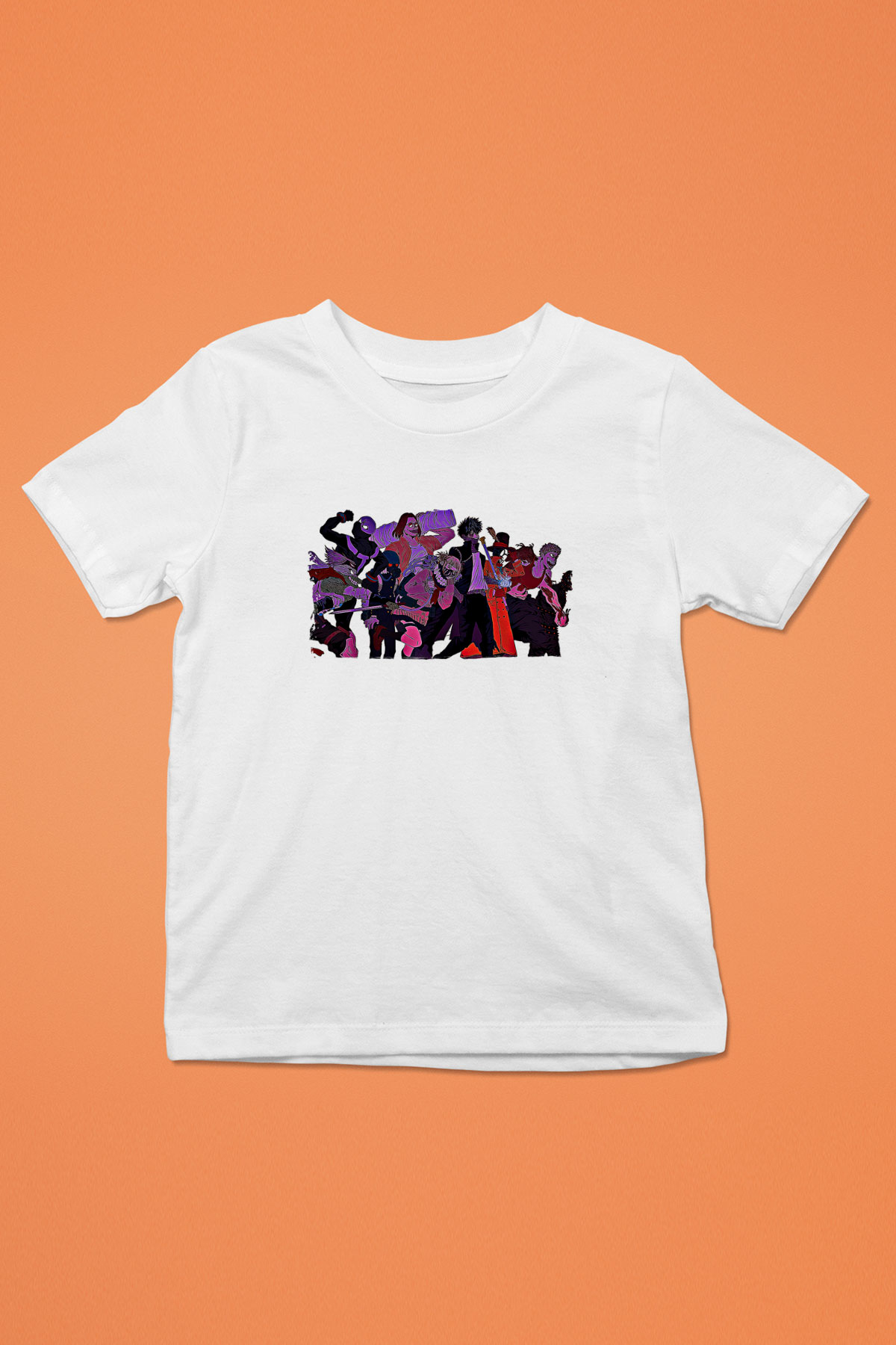 Dabi Baskılı Beyaz Unisex Beyaz Çocuk Tişört - Tshirt