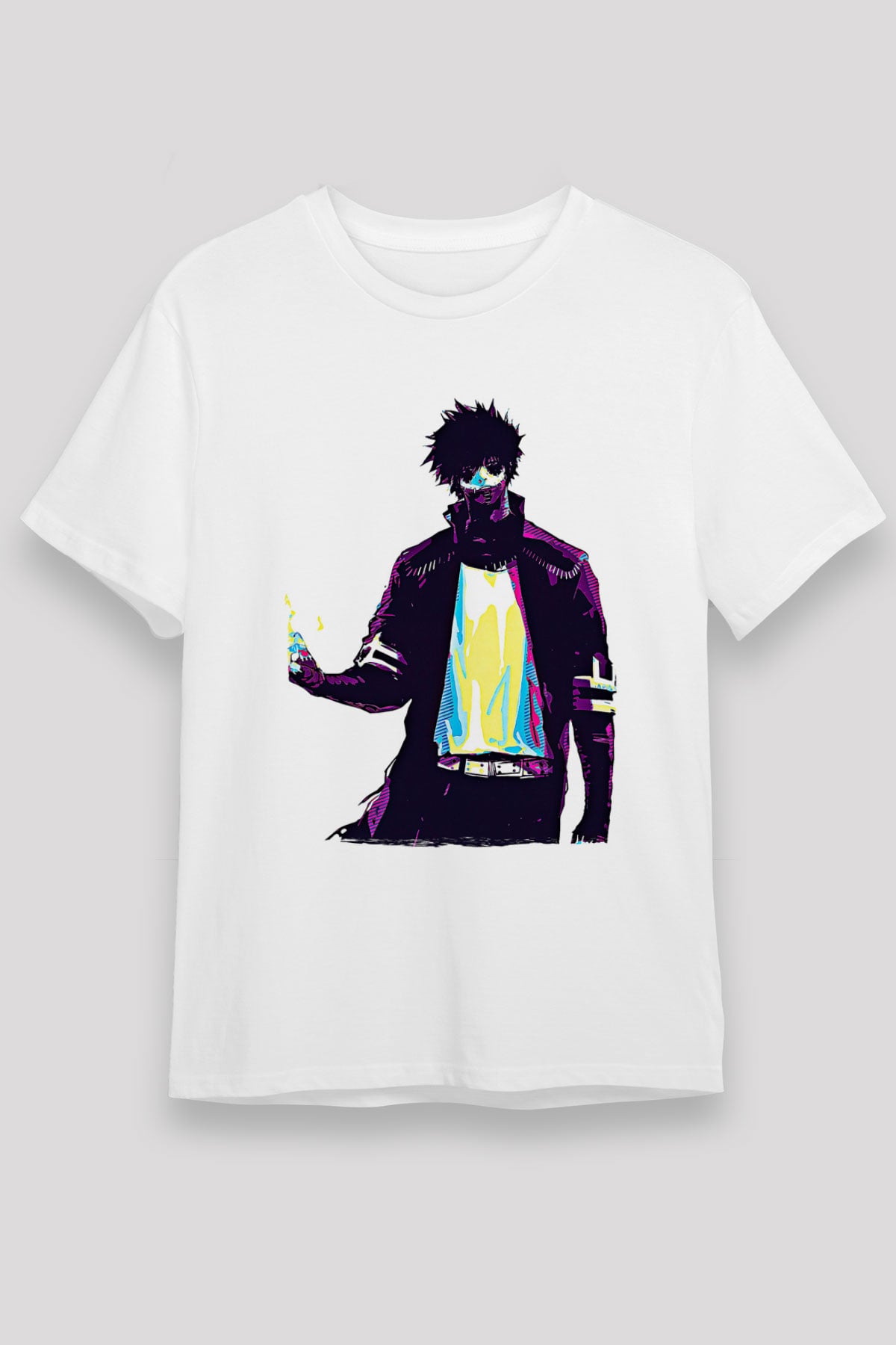Dabi Unisex Baskılı Beyaz Tişört - Tshirt