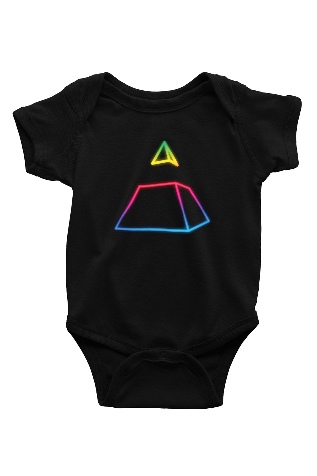 Daft Punk Siyah Bebek Body - Zıbın