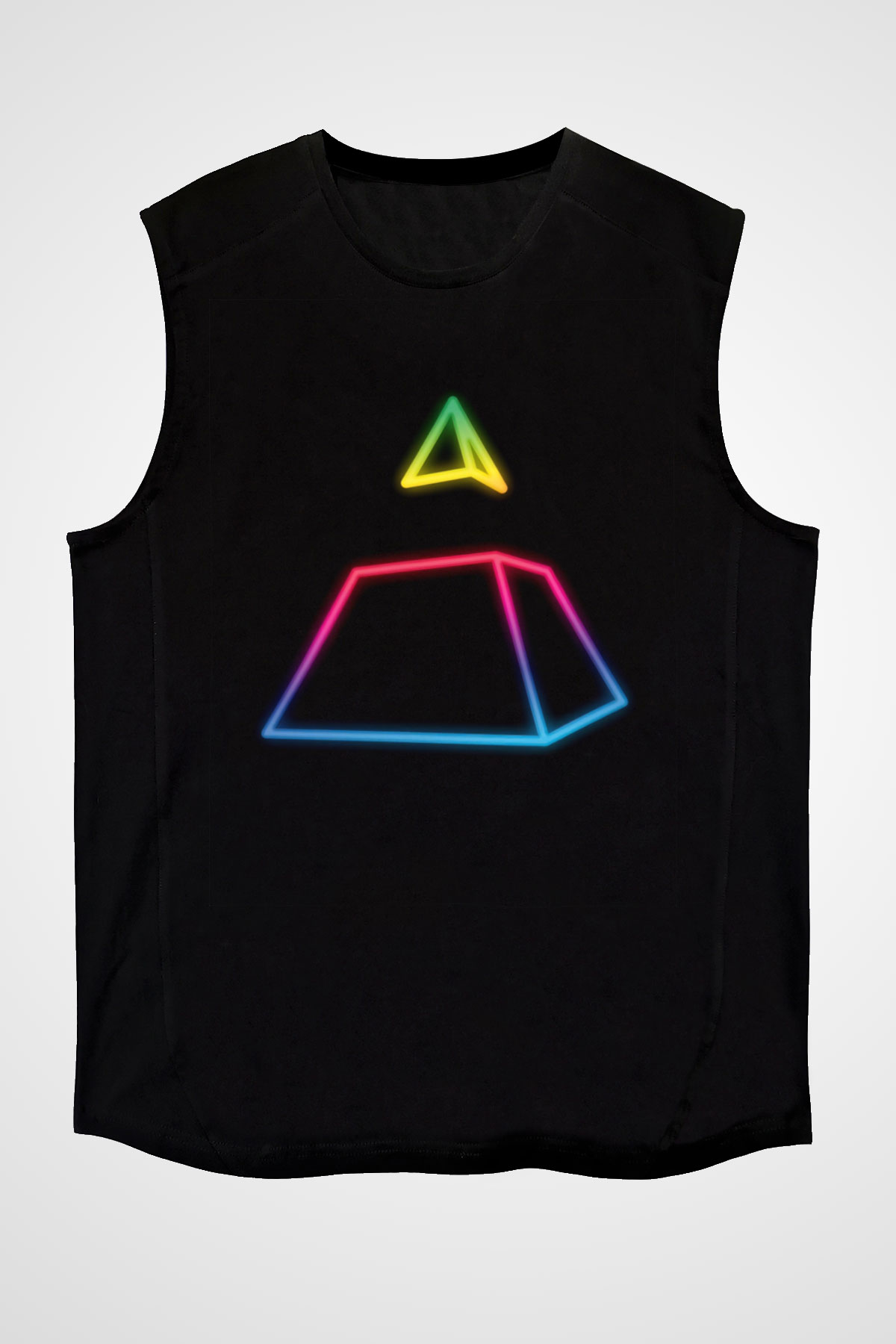 Daft Punk Siyah Unisex Kolsuz Tişört