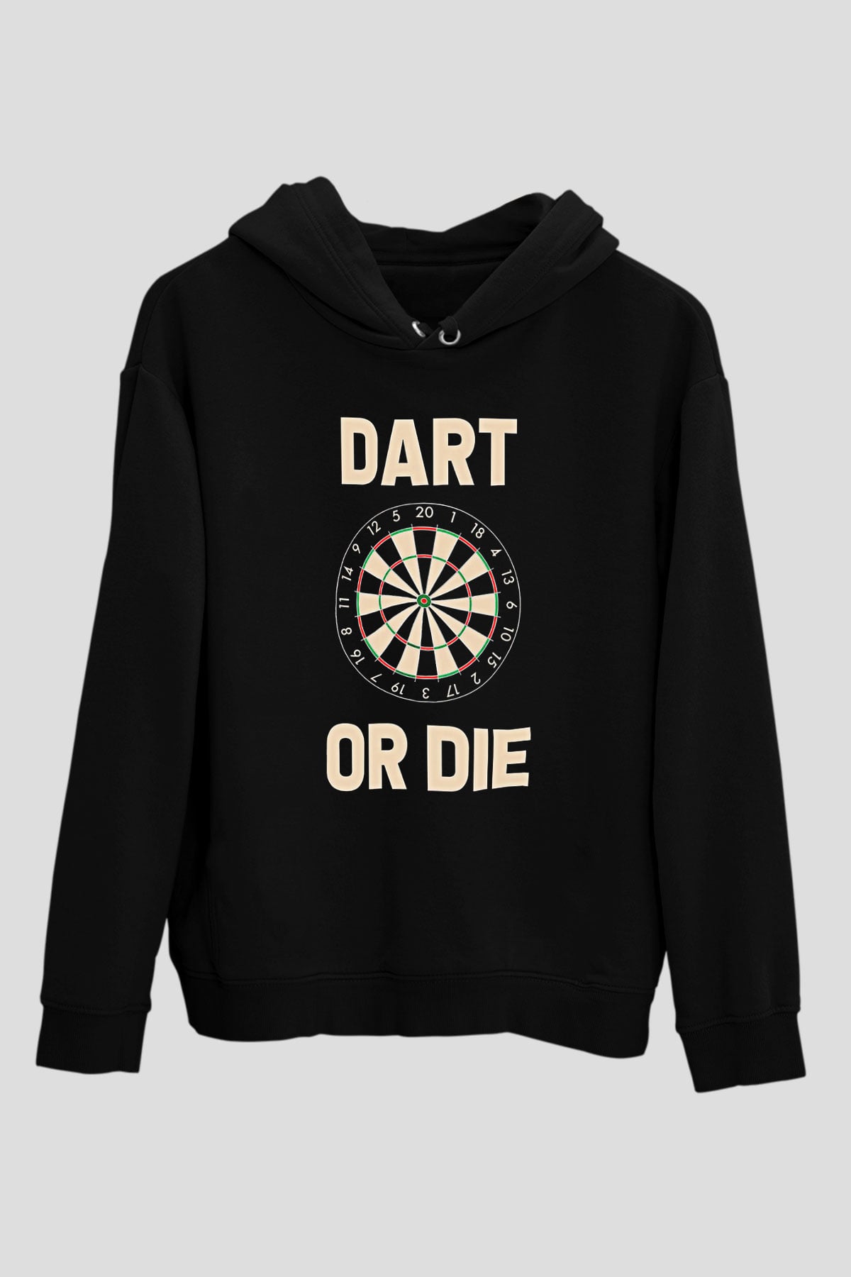 Dalgıçlık - Mountaineering Baskılı Unisex Siyah Hoodie