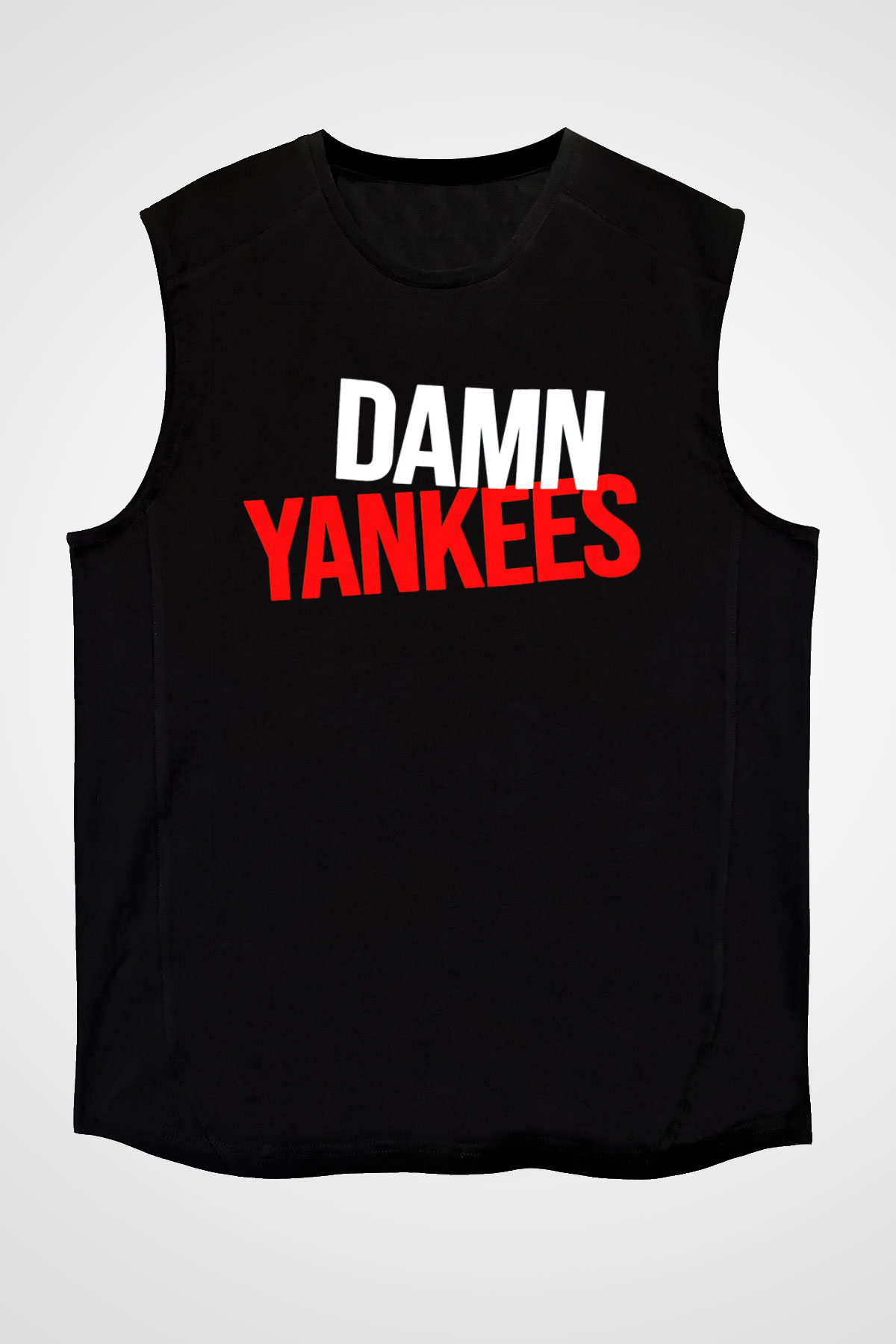 Damn Yankees Siyah Unisex Kolsuz Tişört