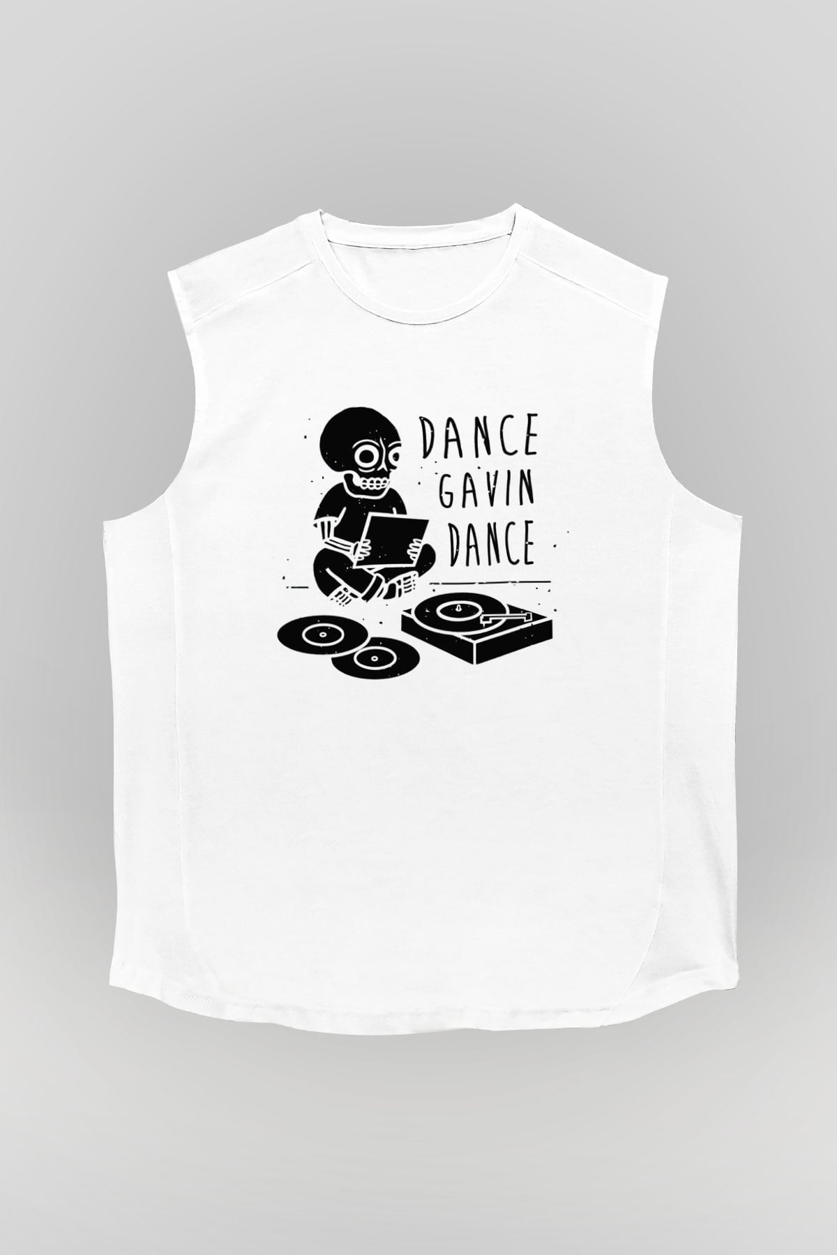 Dance Gavin Dance Beyaz Unisex Kolsuz Tişört